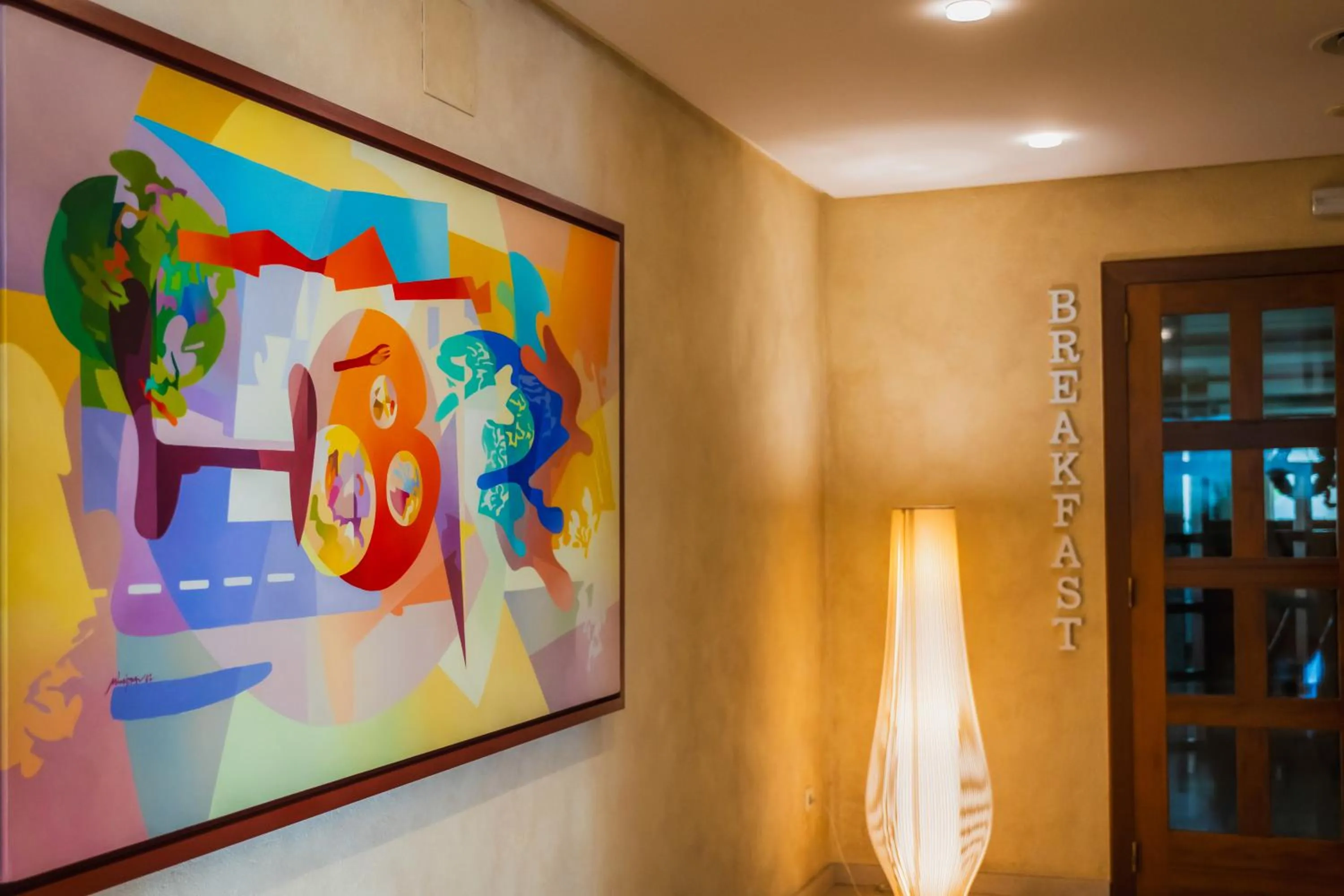 Lobby or reception in Hotel Restaurant Bon Retorn