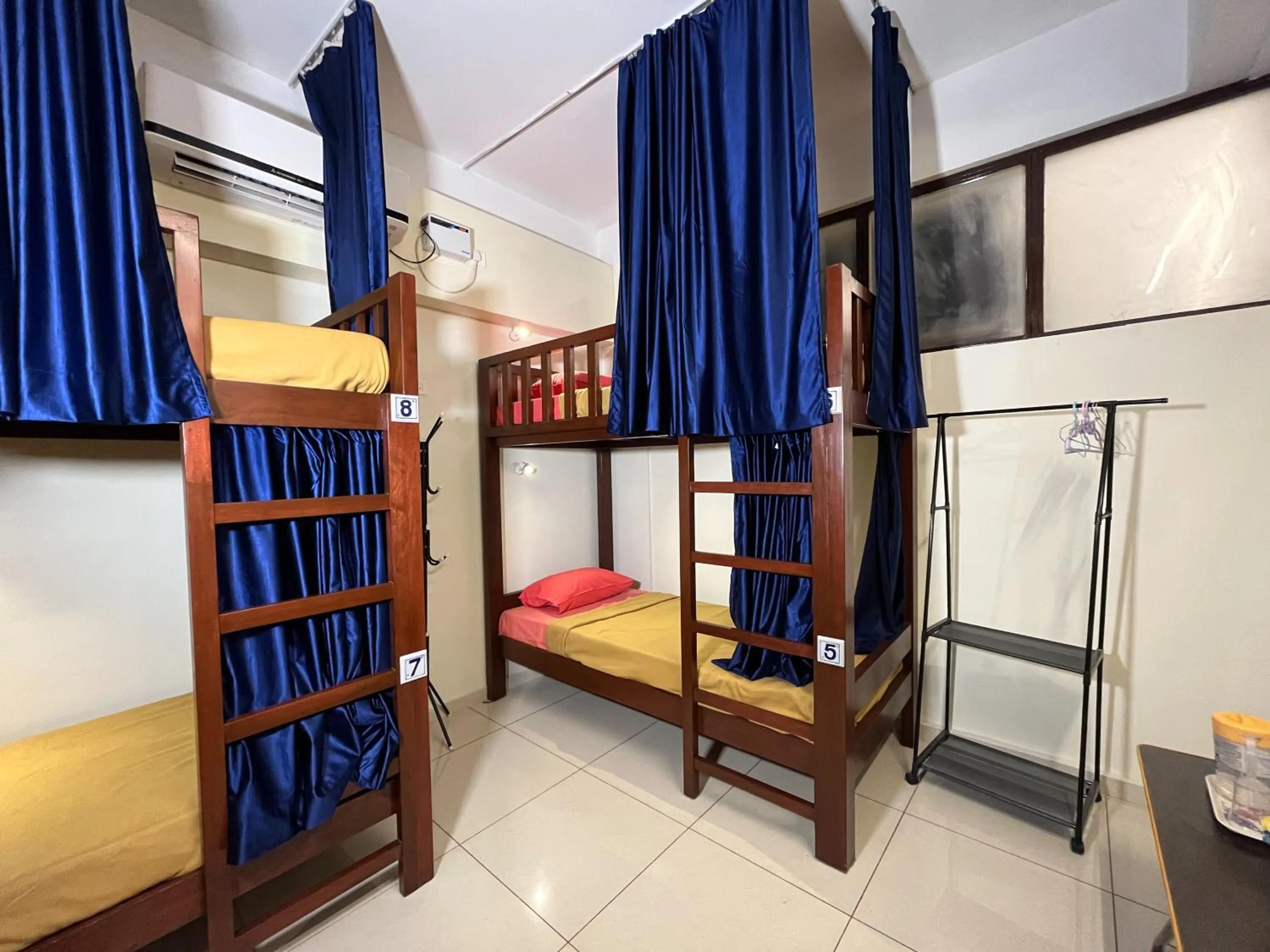 Bedroom, Bed in Bay Stays near white town