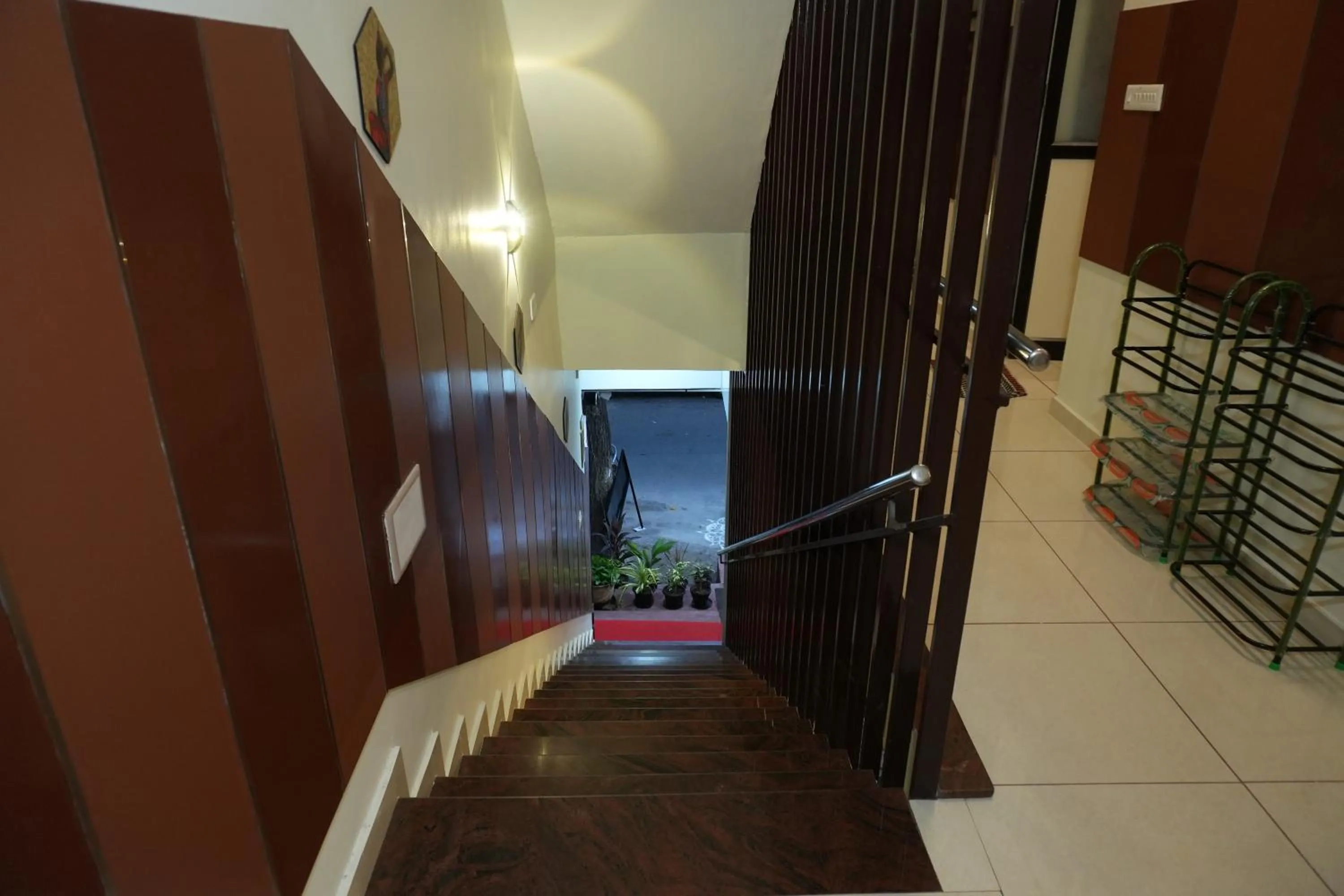 Property building in Bay Stays near white town