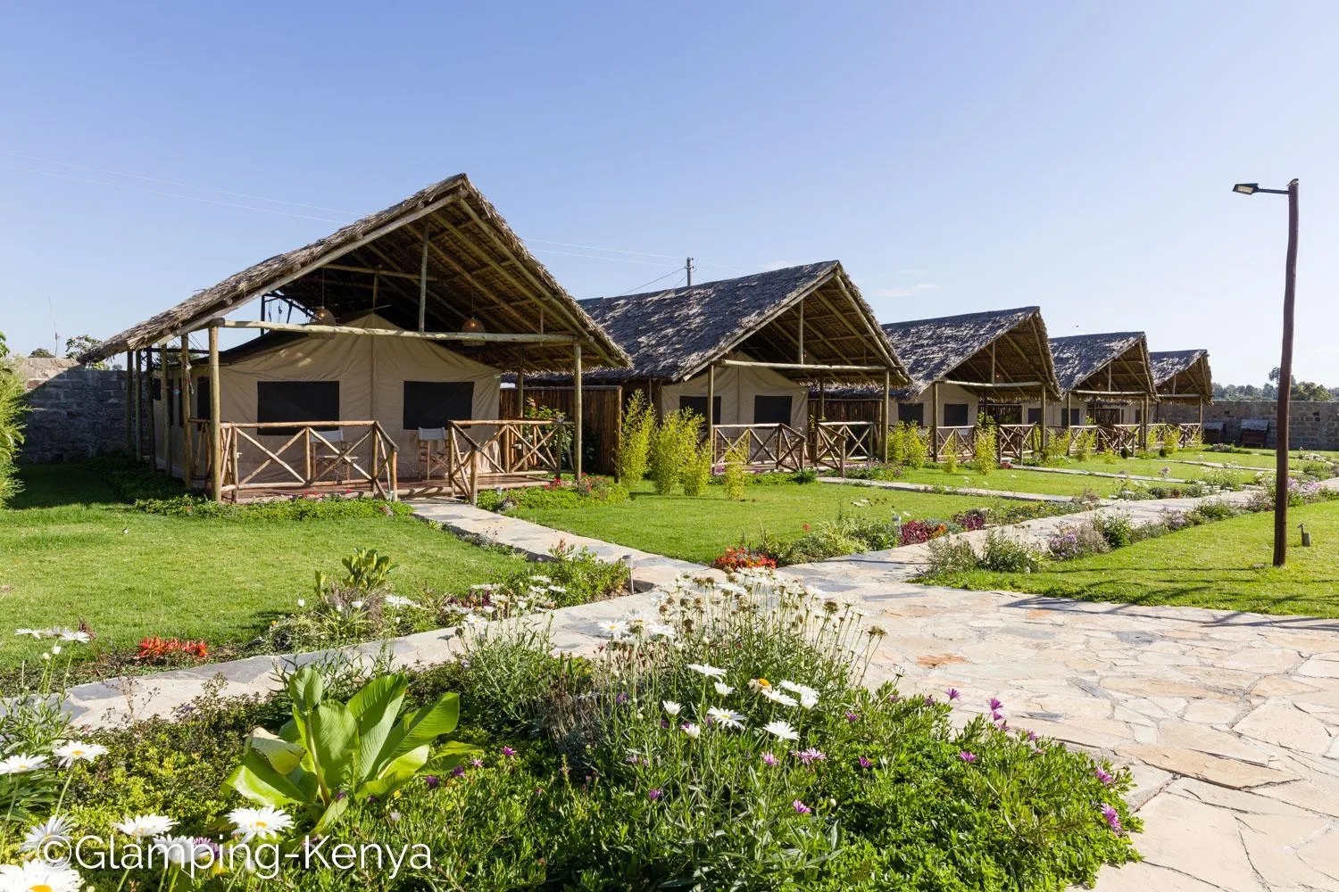 Garden in Glamping Kenya Mount Kenya Lodge Nanyuki