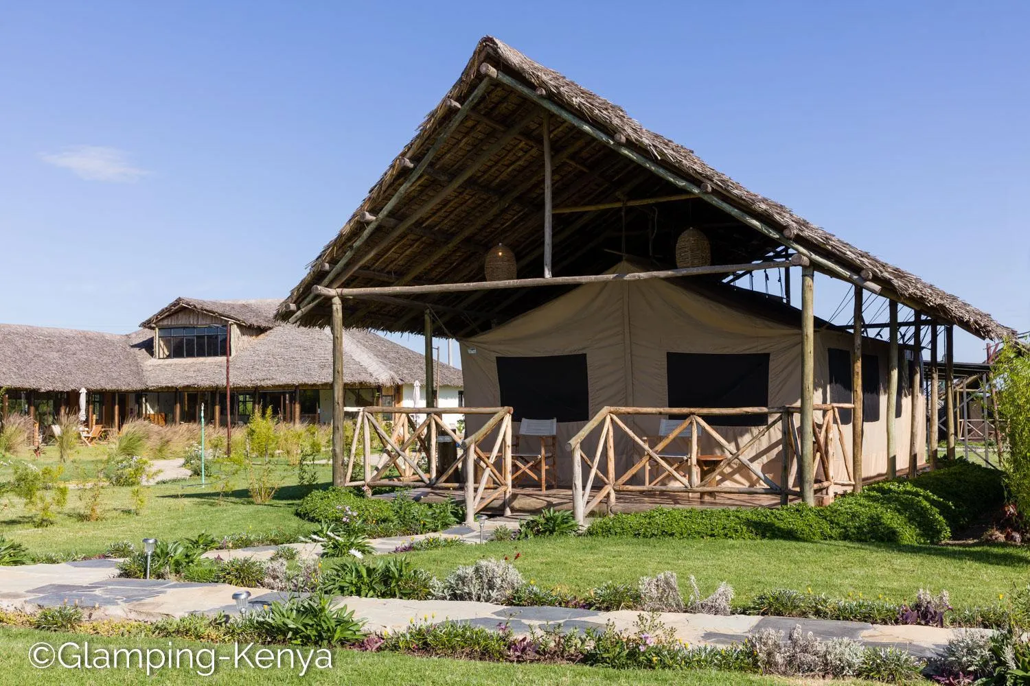 Garden in Glamping Kenya Mount Kenya Lodge Nanyuki