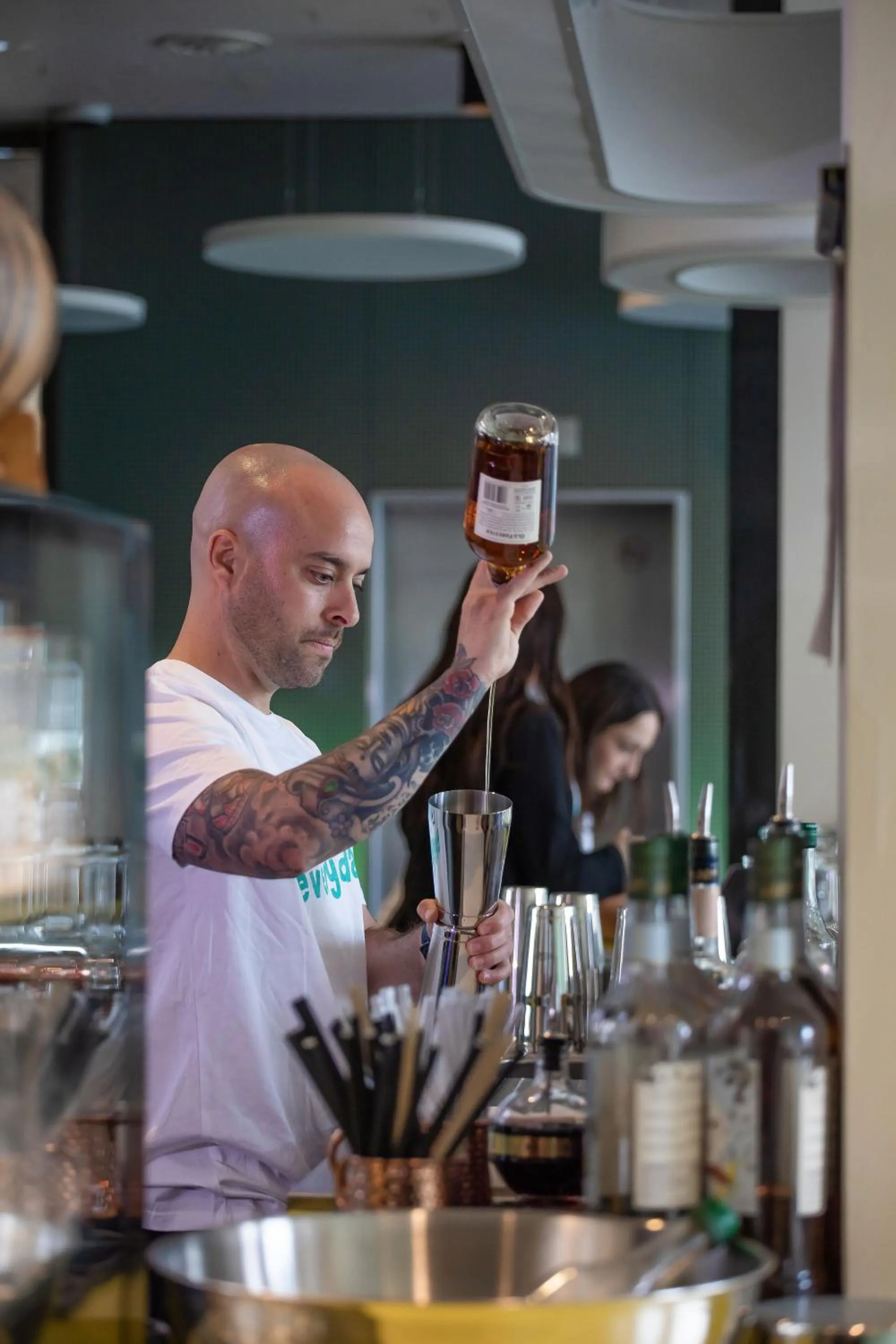 Lounge or bar in LyvInn Hotel Frankfurt