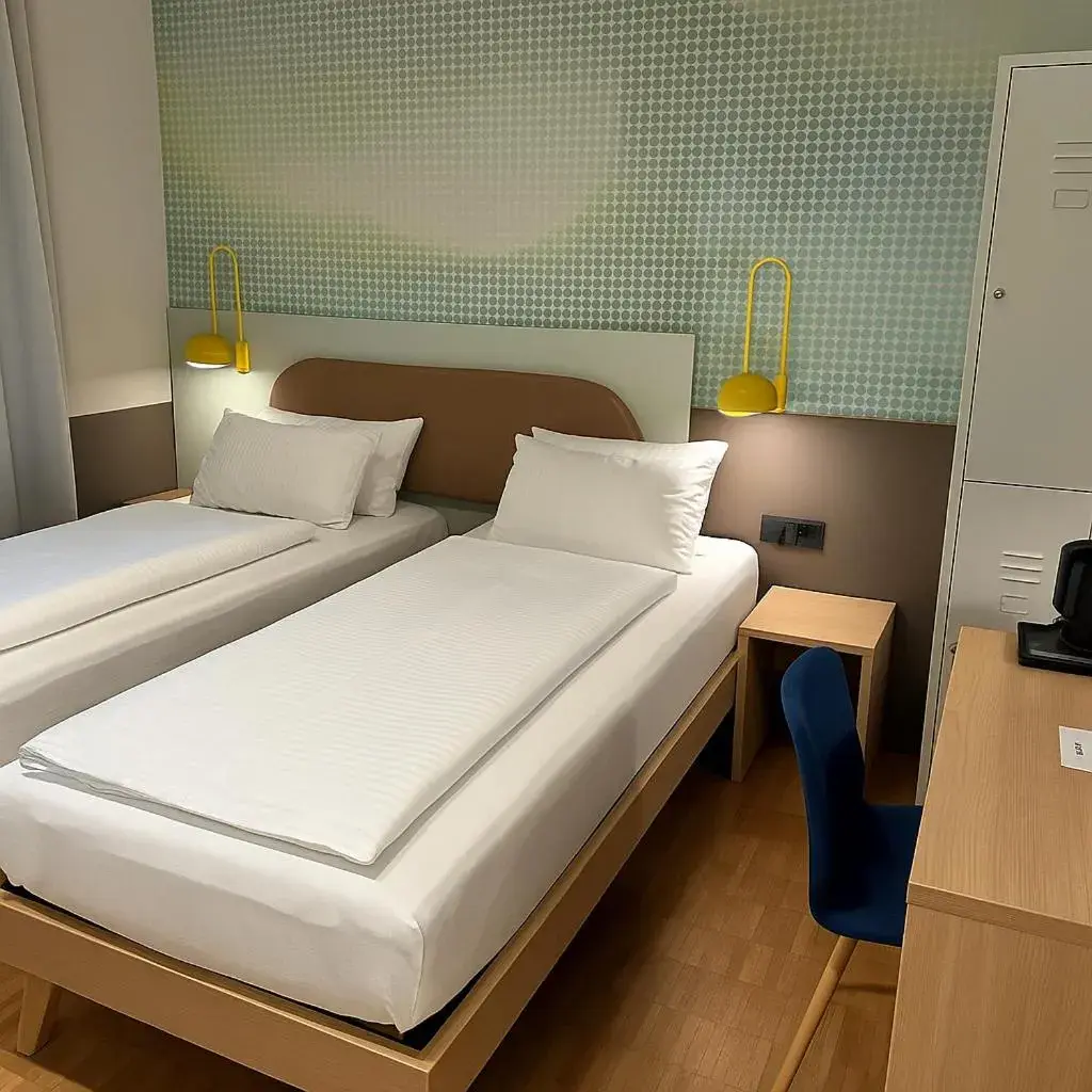 Single Bed in Female Dormitory Room in LyvInn Hotel Frankfurt Single Bed in Female Dormitory Room in LyvInn Hotel Frankfurt