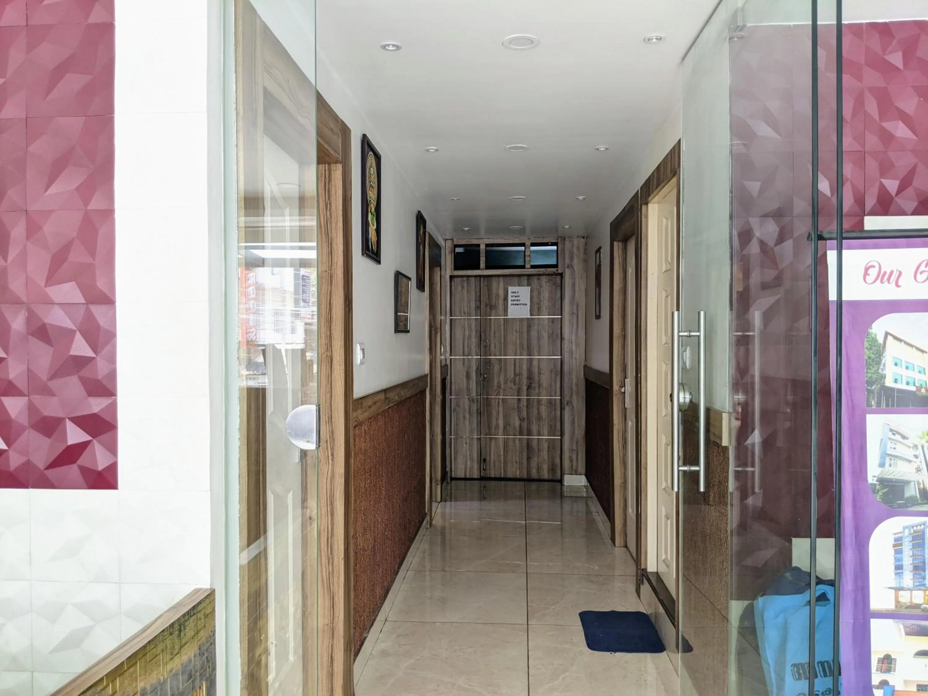 Lobby or reception in Hotel Feathers