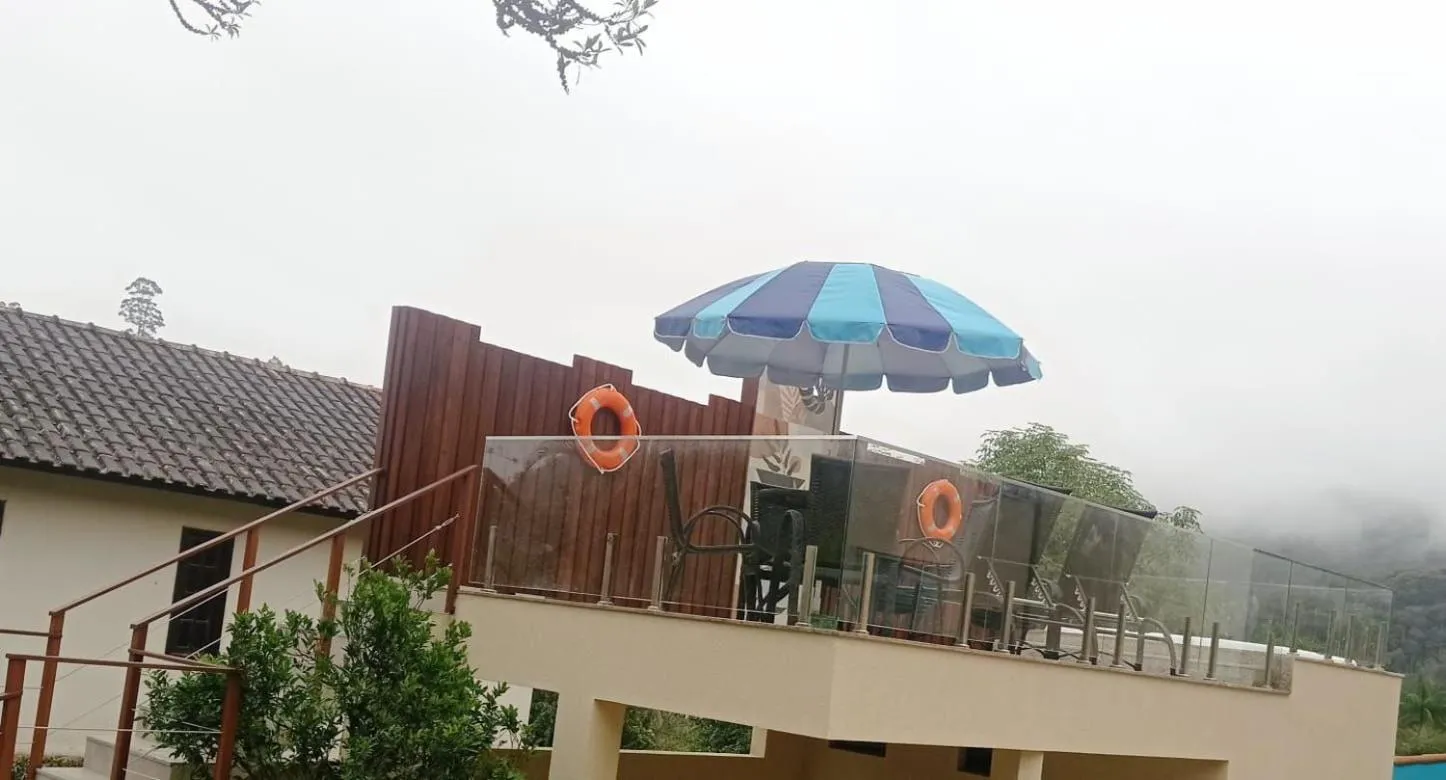 Hot Tub in Pousada Renovo da Serra