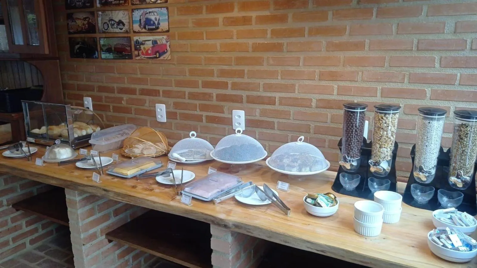 Breakfast in Pousada Renovo da Serra