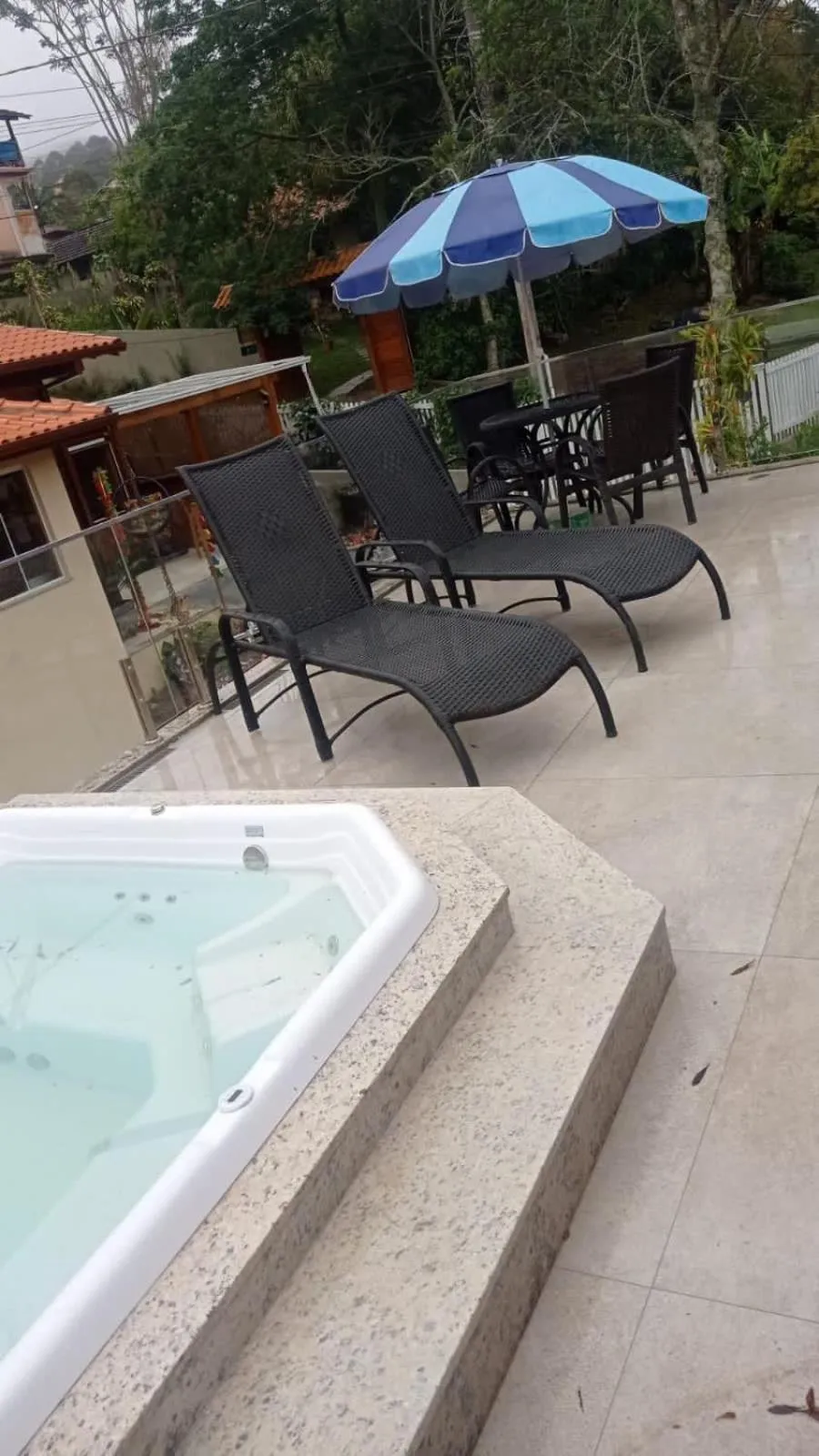 Hot Tub in Pousada Renovo da Serra