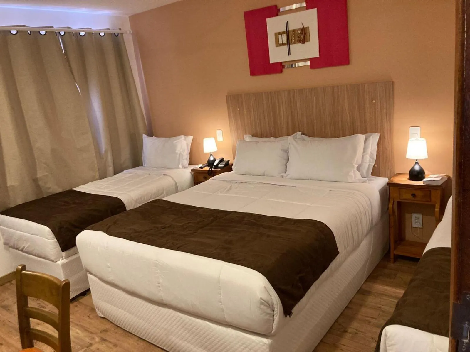 Bed in Pousada Renovo da Serra