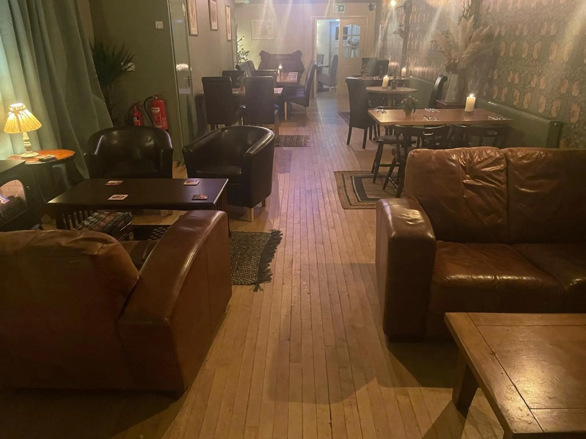 Dining area in The Golden Cross