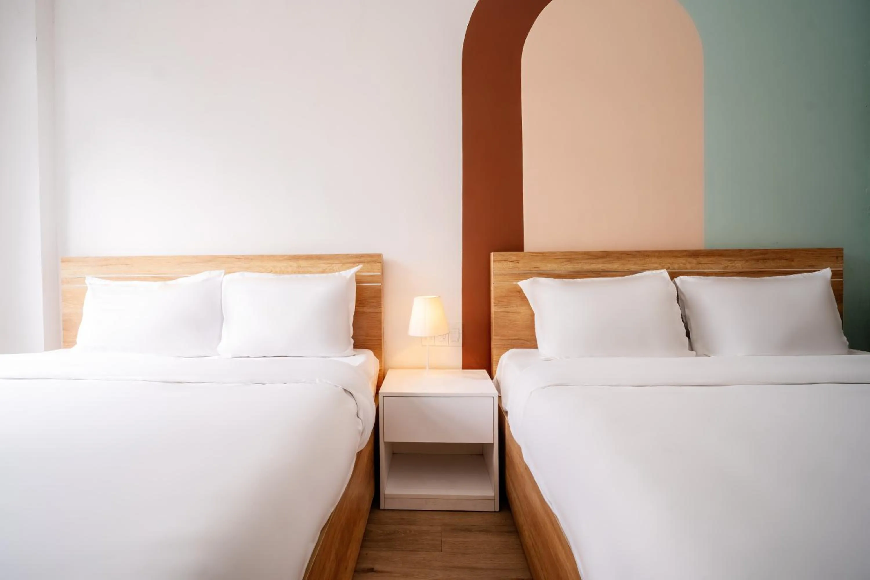 Bed in Dalat Blanc Hotel 2