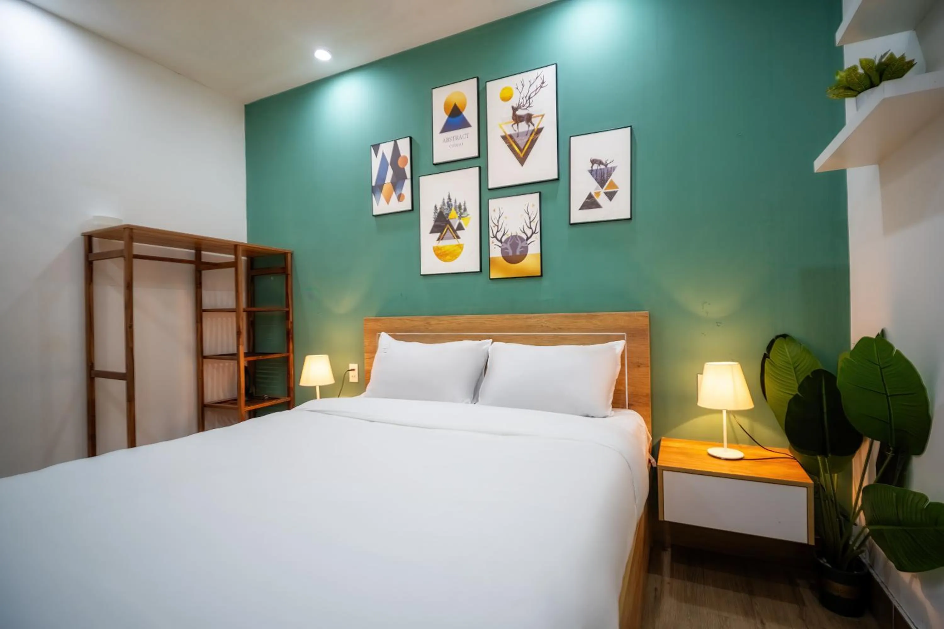 Bed in Dalat Blanc Hotel 2