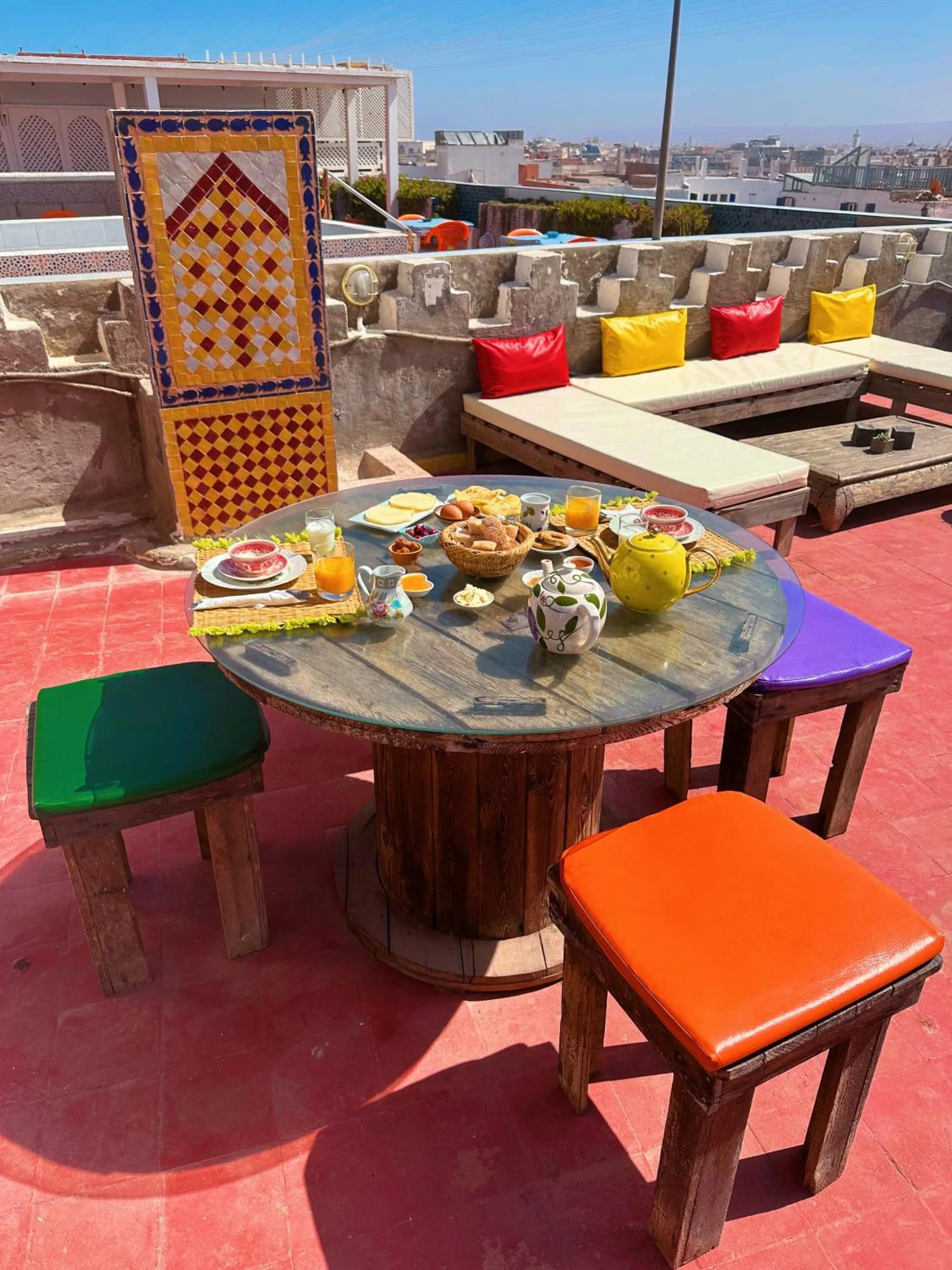 Patio in Les Terrasses d'Essaouira - Yoga Studio