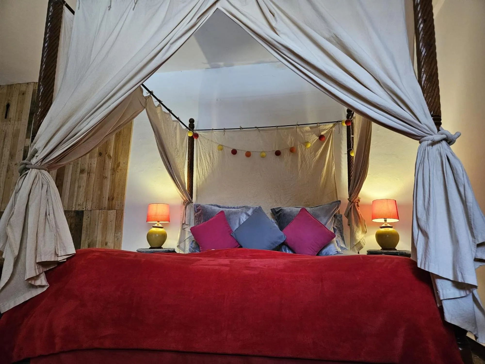 Bed in Les Terrasses d'Essaouira - Yoga Studio