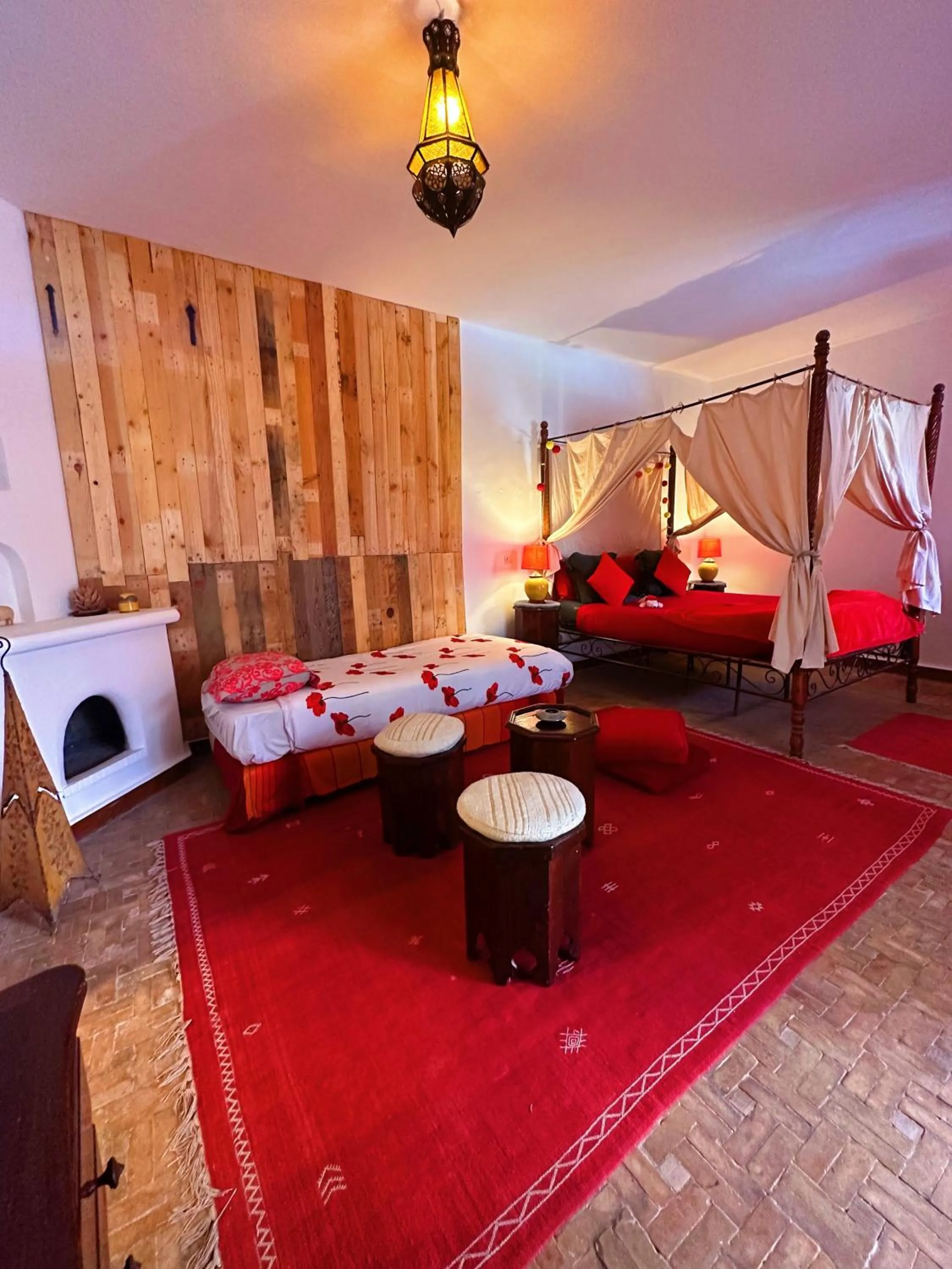 Bed in Les Terrasses d'Essaouira - Yoga Studio