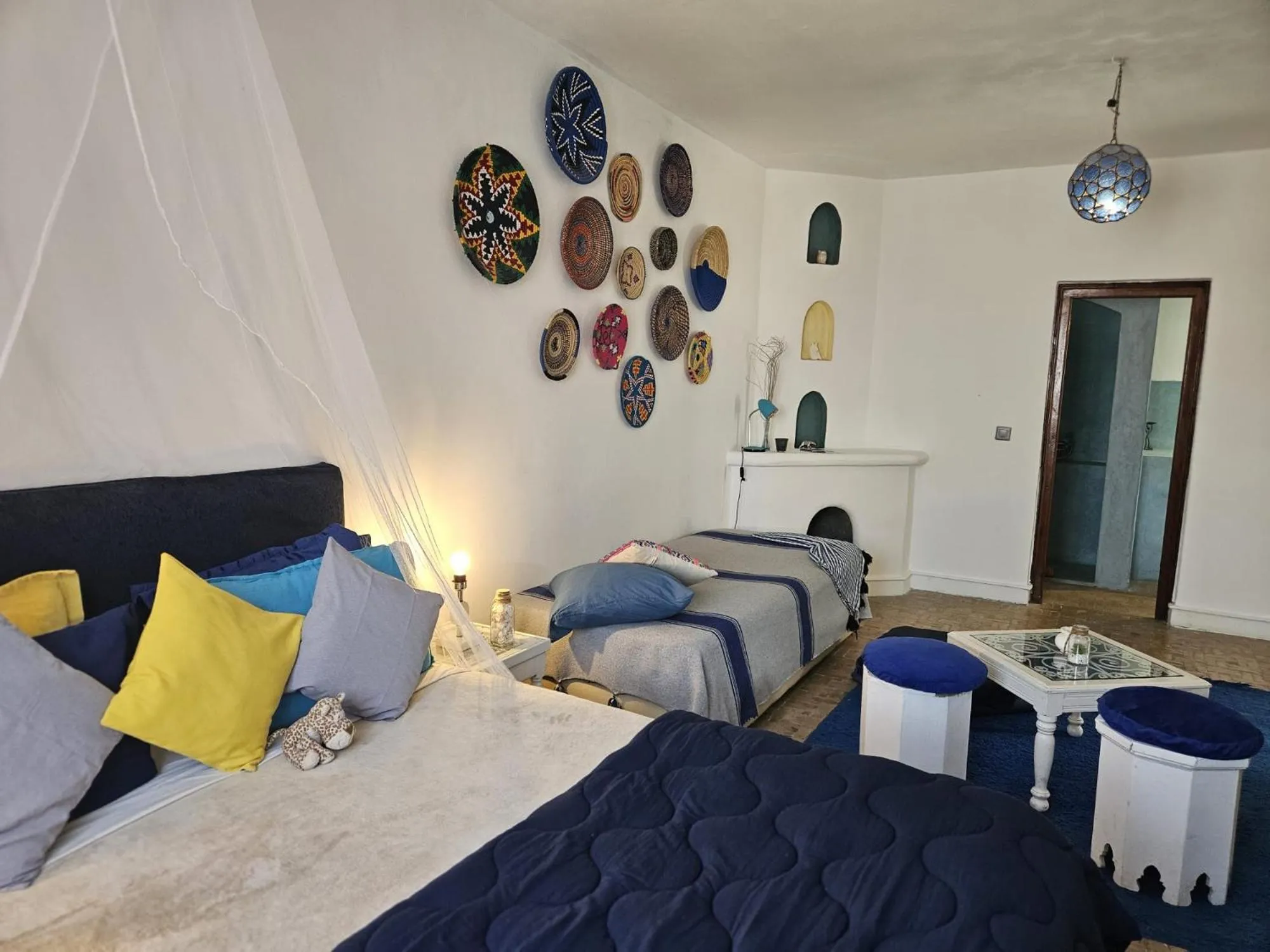 Photo of the whole room, Bed in Les Terrasses d'Essaouira - Yoga Studio