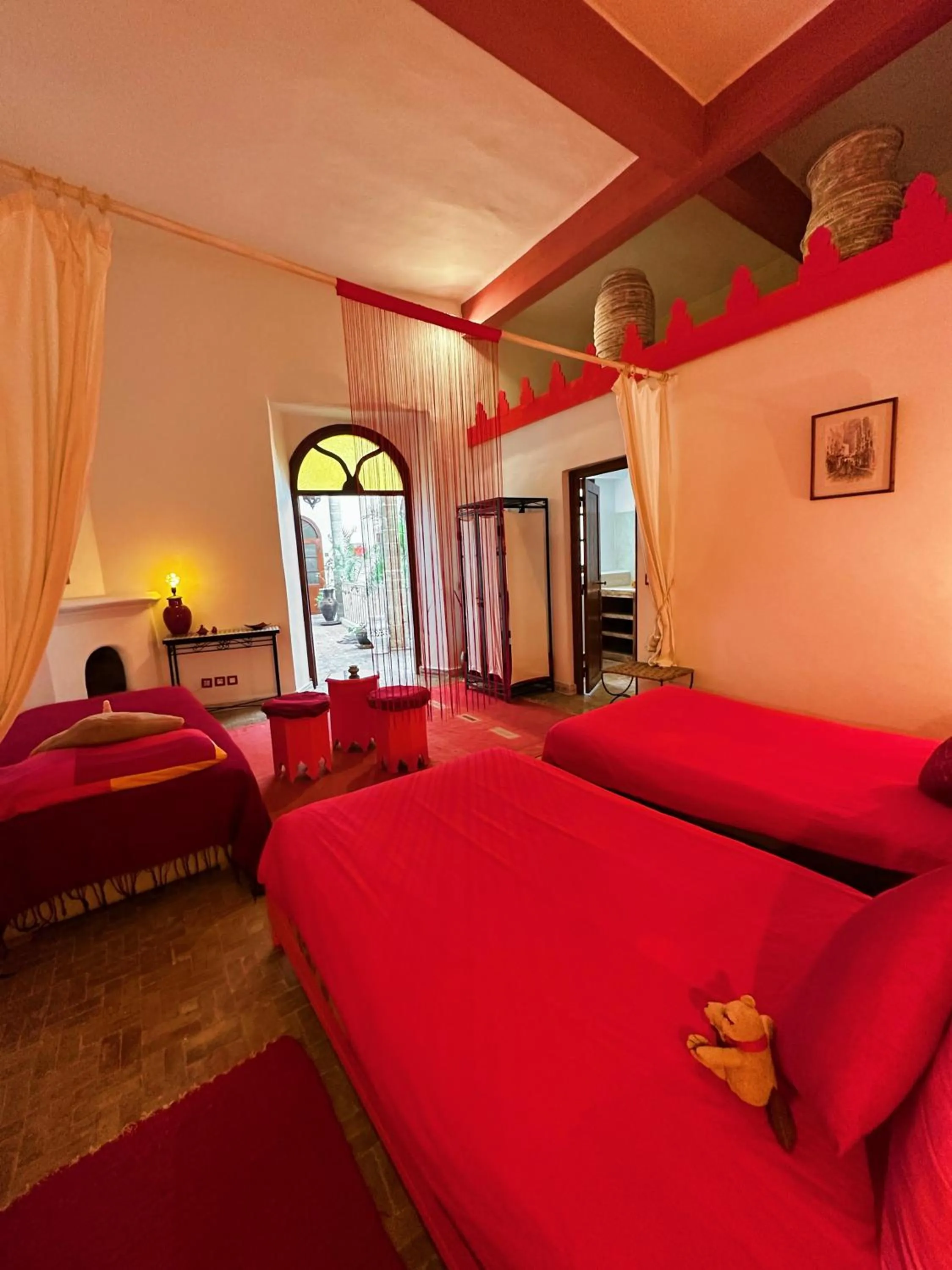 Bed in Les Terrasses d'Essaouira - Yoga Studio