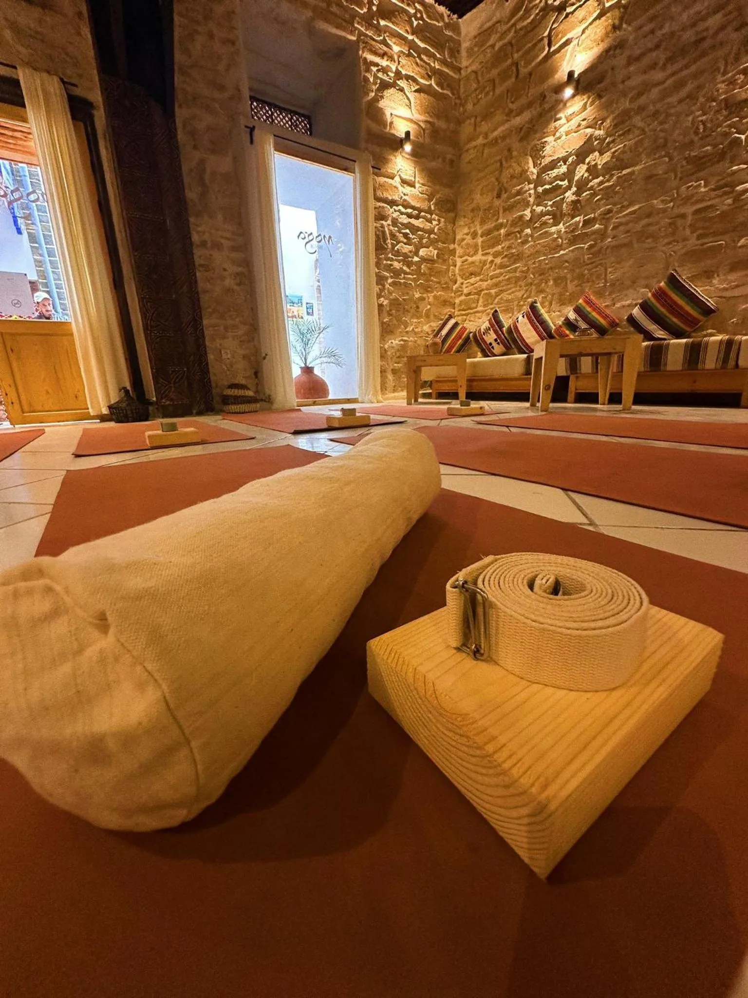 Fitness centre/facilities in Les Terrasses d'Essaouira - Yoga Studio