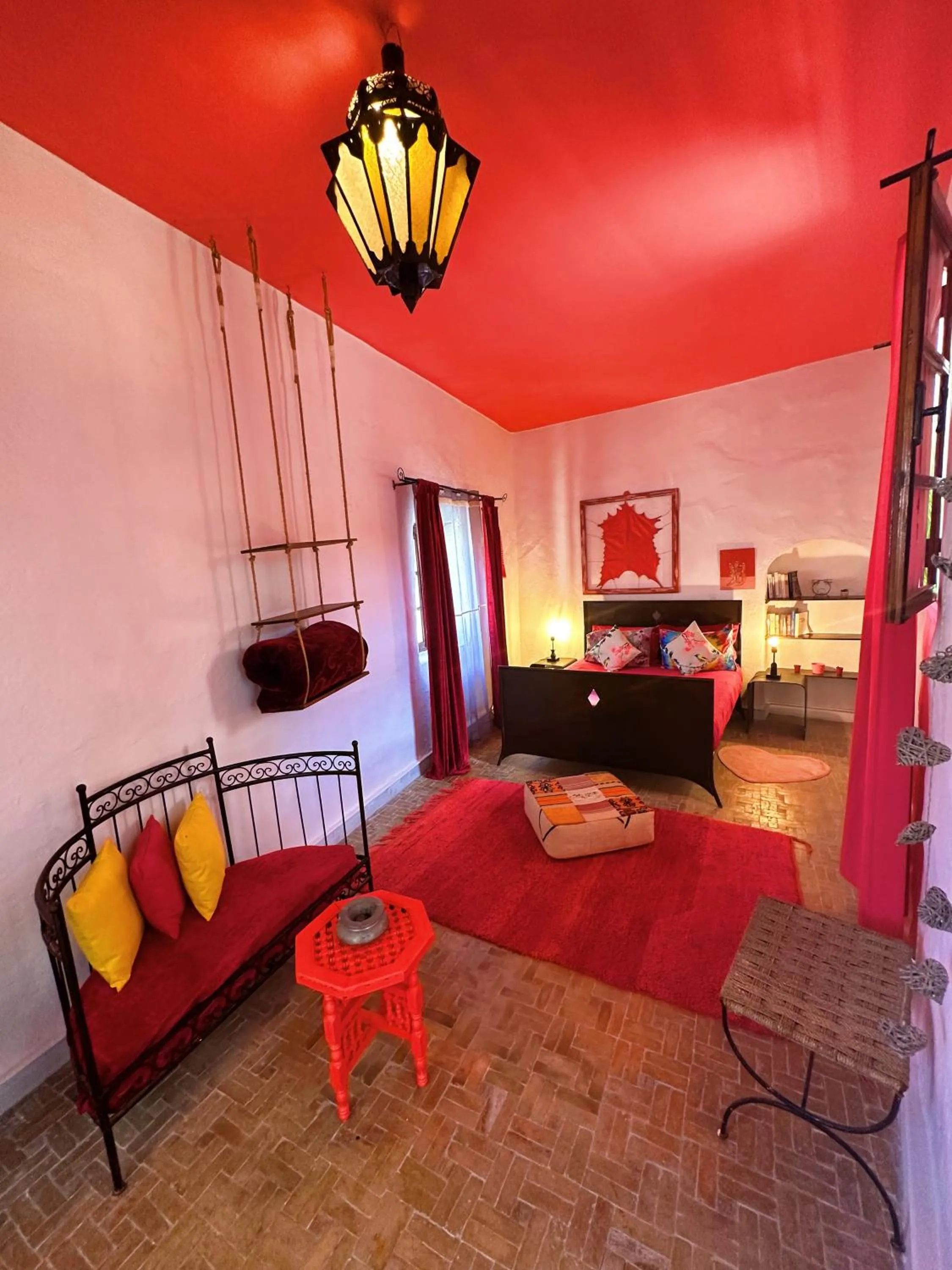 Bed in Les Terrasses d'Essaouira - Yoga Studio