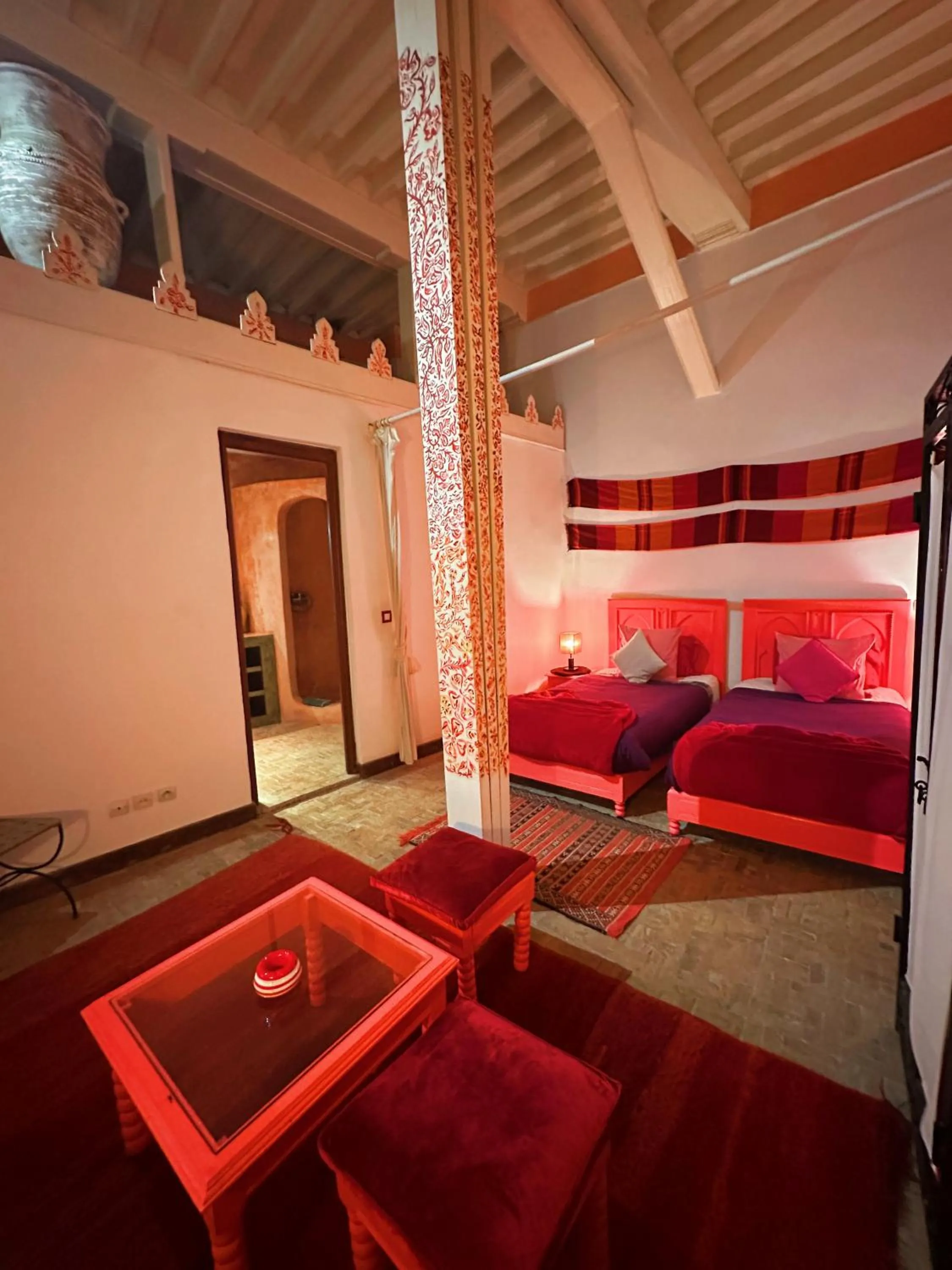 Bed in Les Terrasses d'Essaouira - Yoga Studio