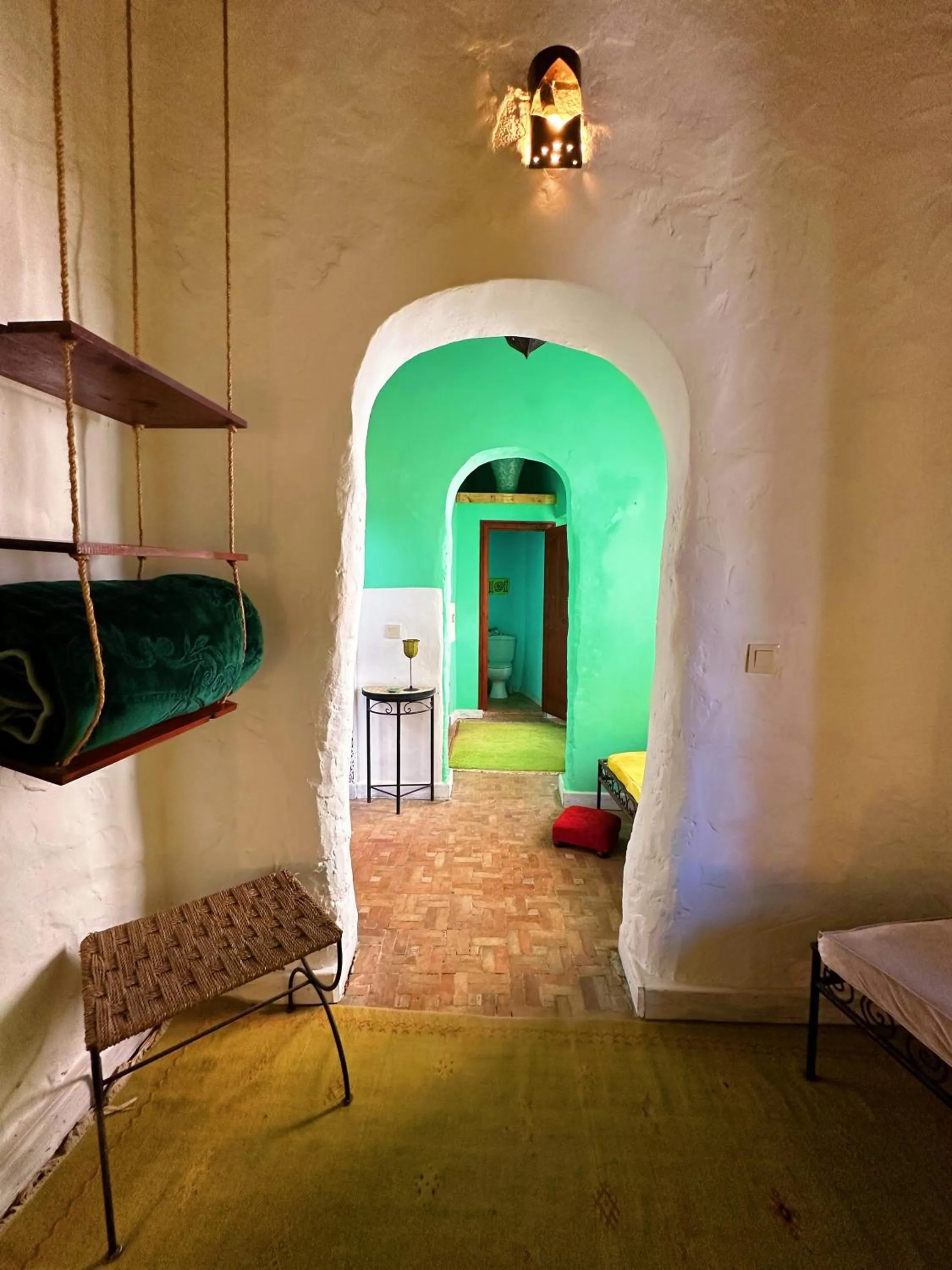 Living room, Bed in Les Terrasses d'Essaouira - Yoga Studio