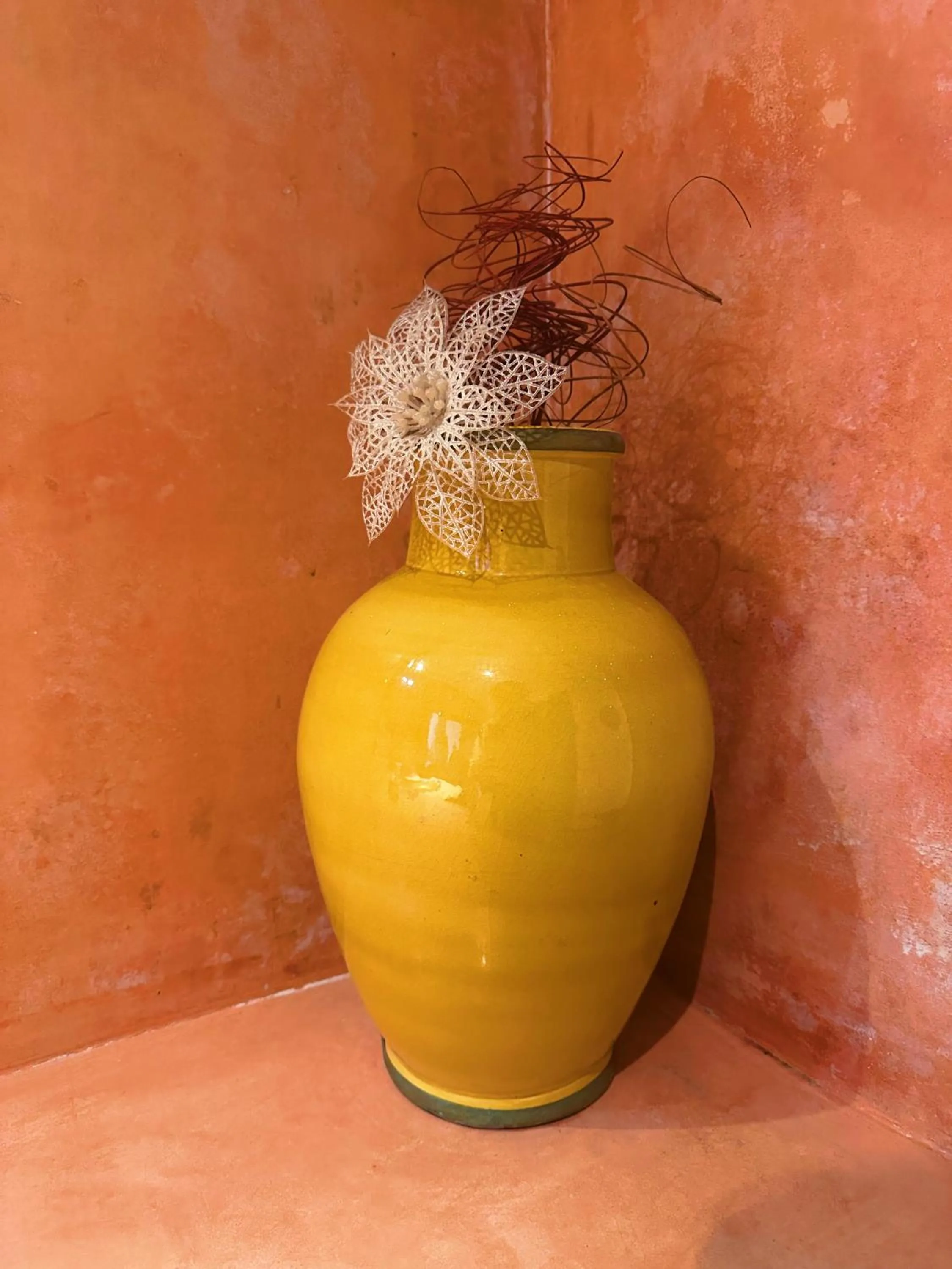 Decorative detail in Les Terrasses d'Essaouira - Yoga Studio