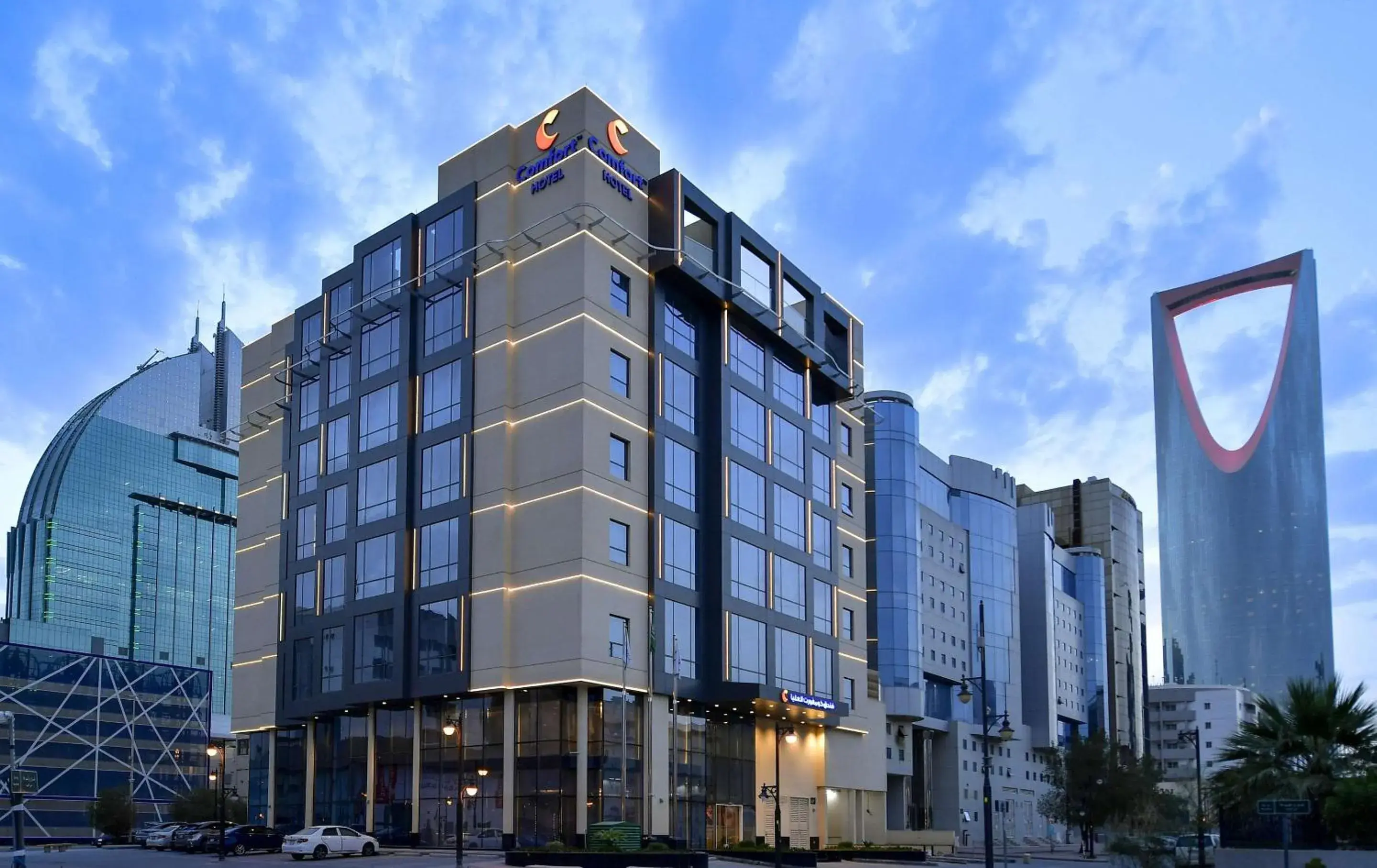 Property building in Comfort Hotel Riyadh Olaya Property building in Comfort Hotel Riyadh Olaya