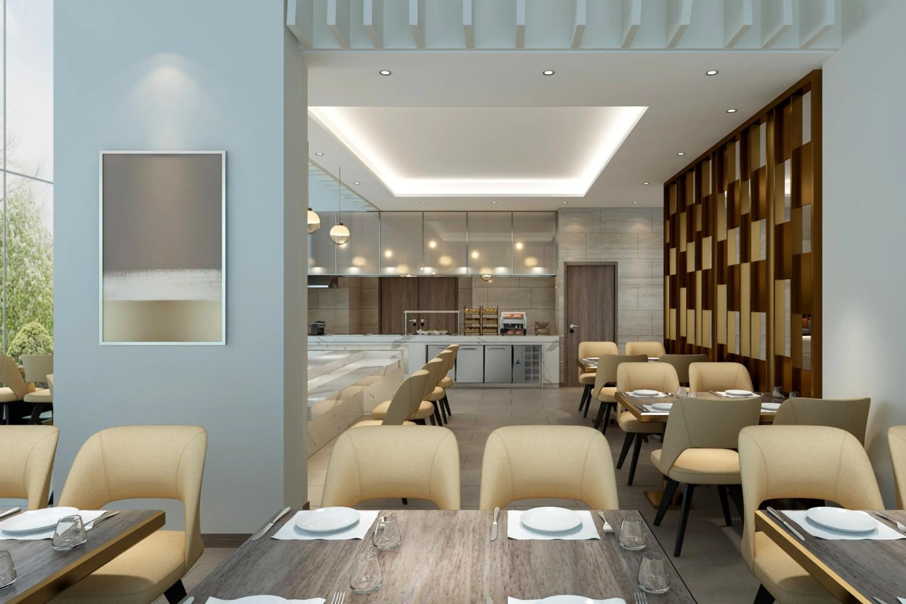 Restaurant/places to eat in Comfort Hotel Riyadh Olaya