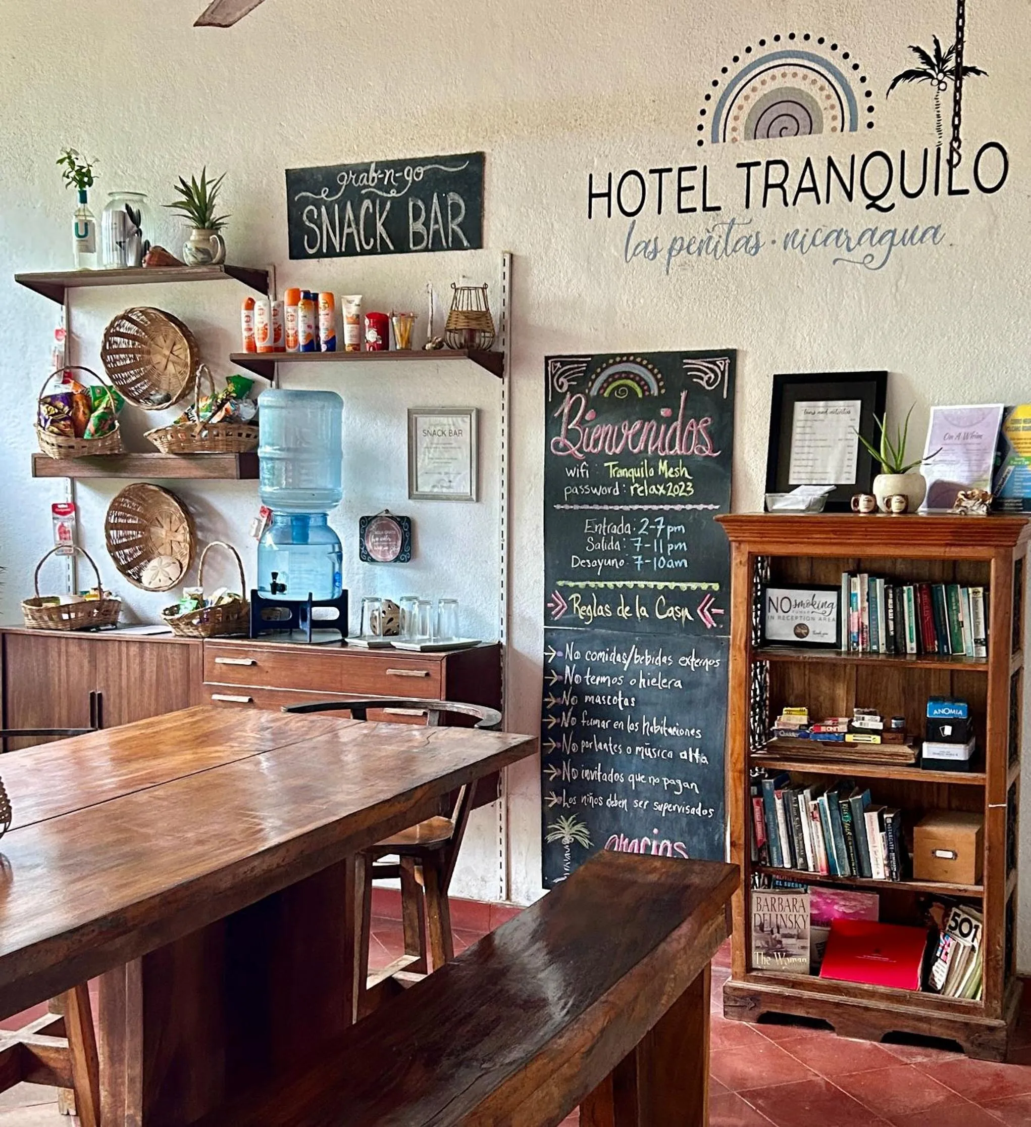 Lobby or reception in Hotel Tranquilo