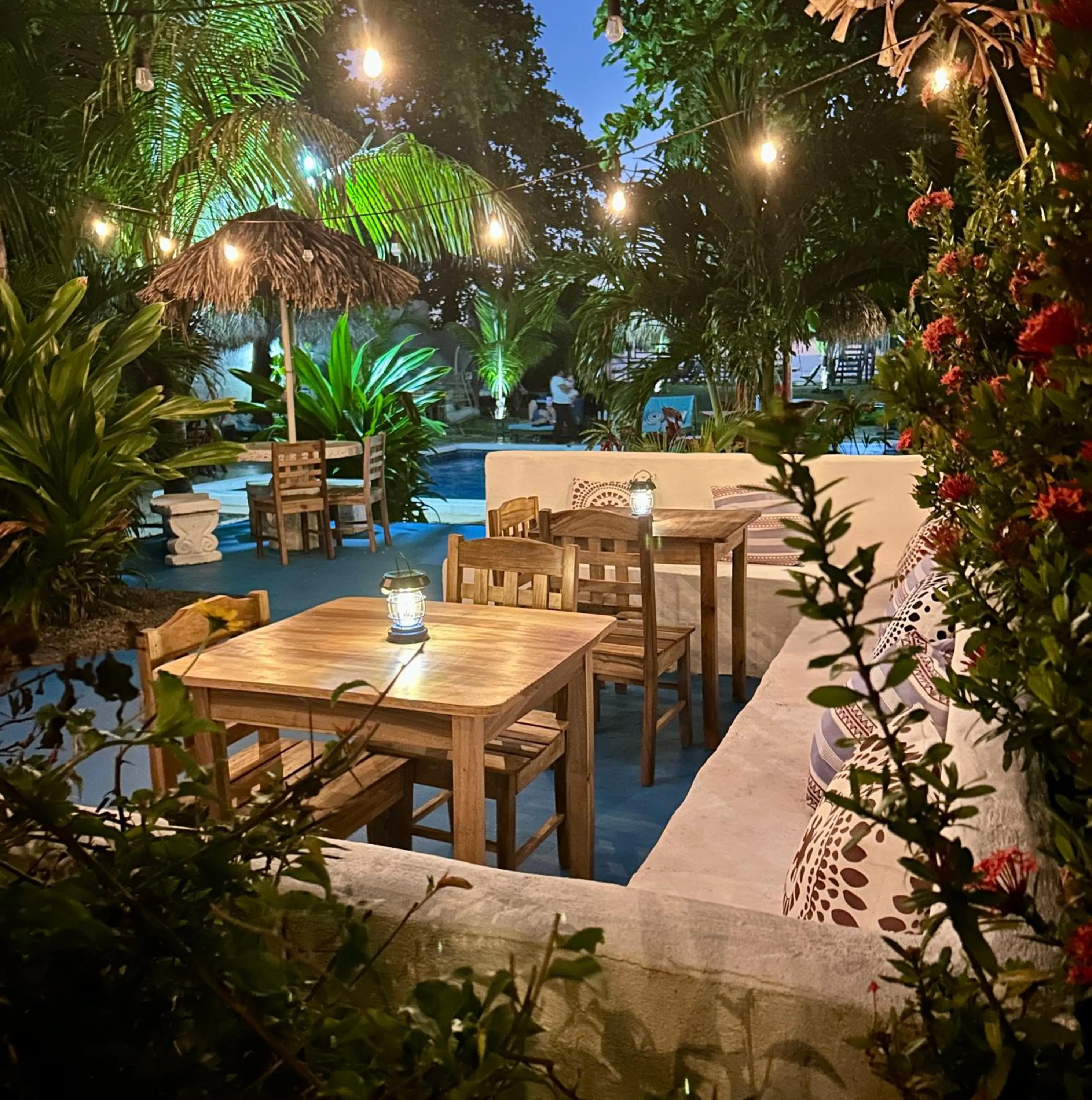 Patio in Hotel Tranquilo