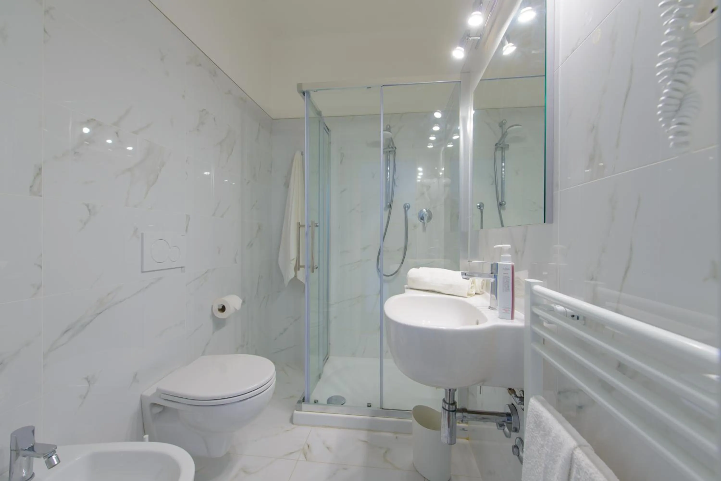 Bathroom in Palace Hotel Domus Mea Riccione