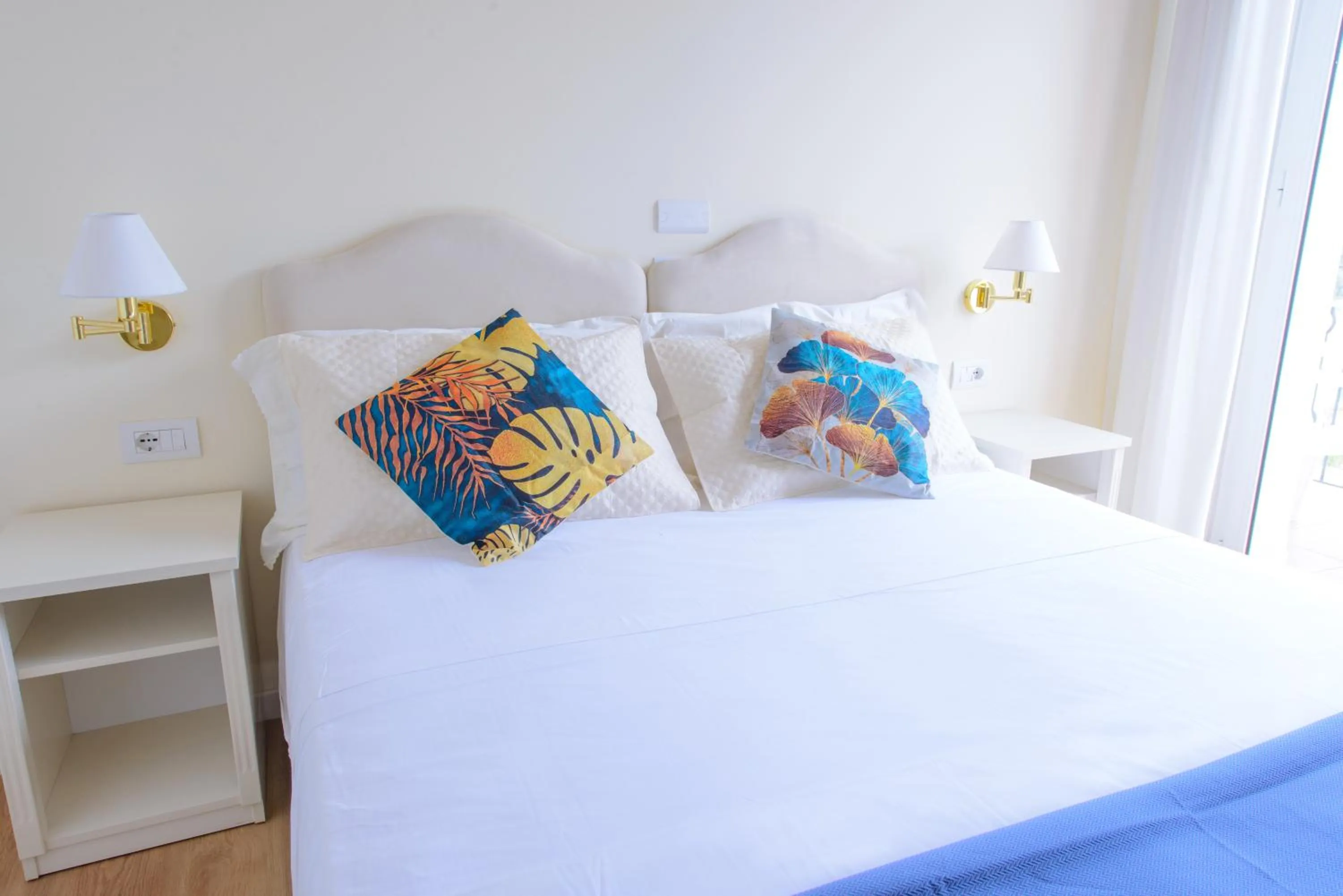 Bedroom, Bed in Palace Hotel Domus Mea Riccione