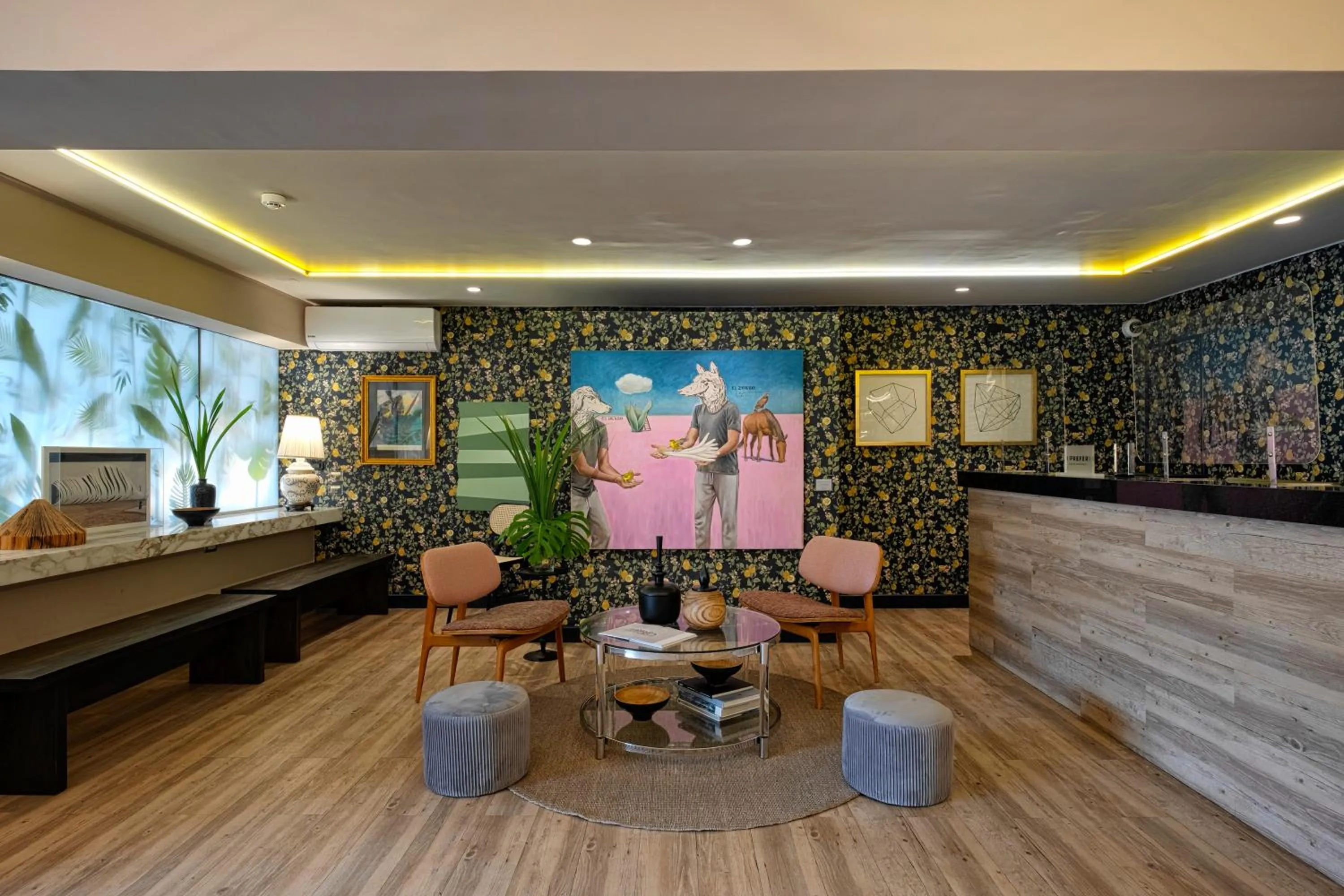 Lobby or reception in ARTE HOTEL Lima