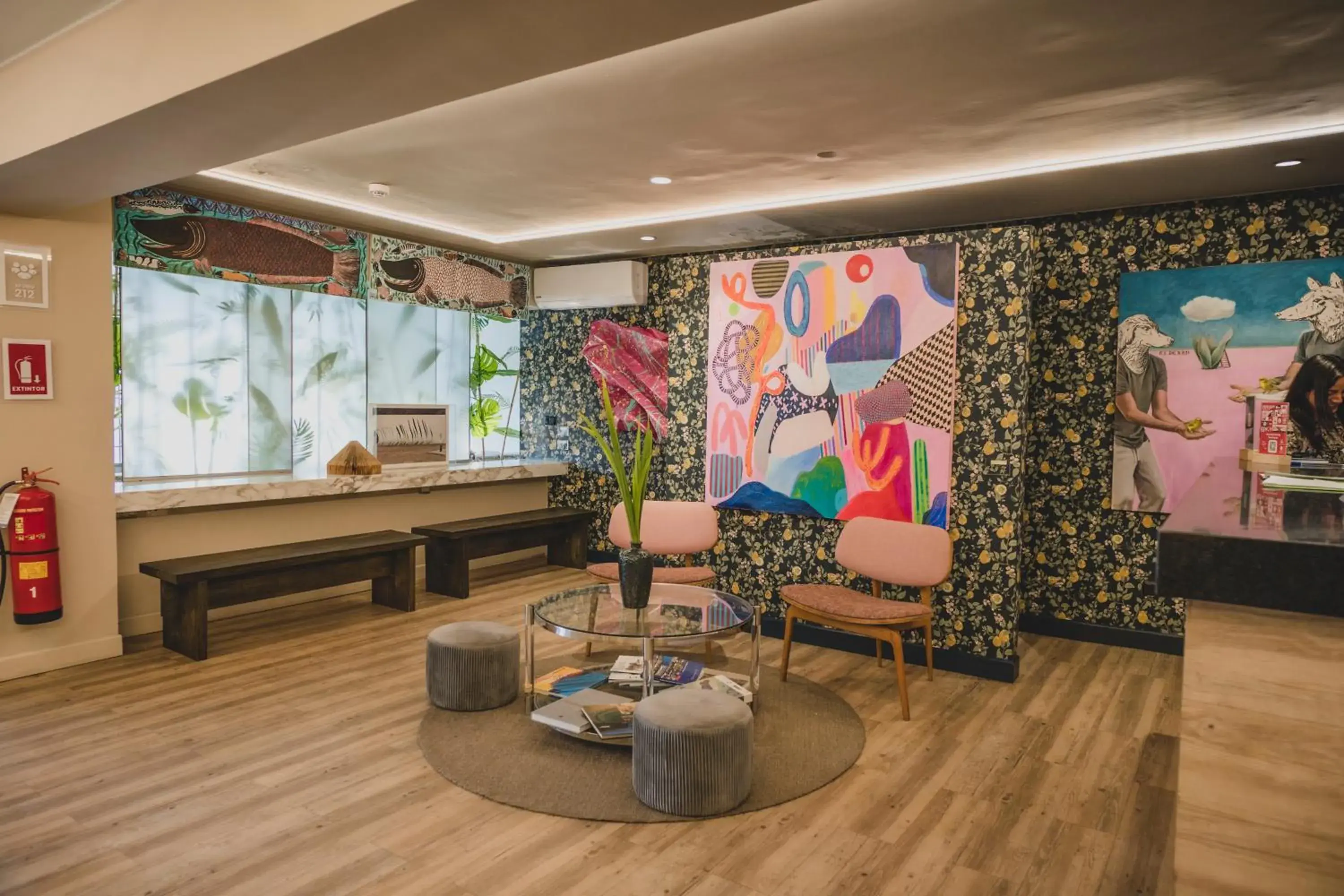 Living room in ARTE HOTEL Lima Living room in ARTE HOTEL Lima