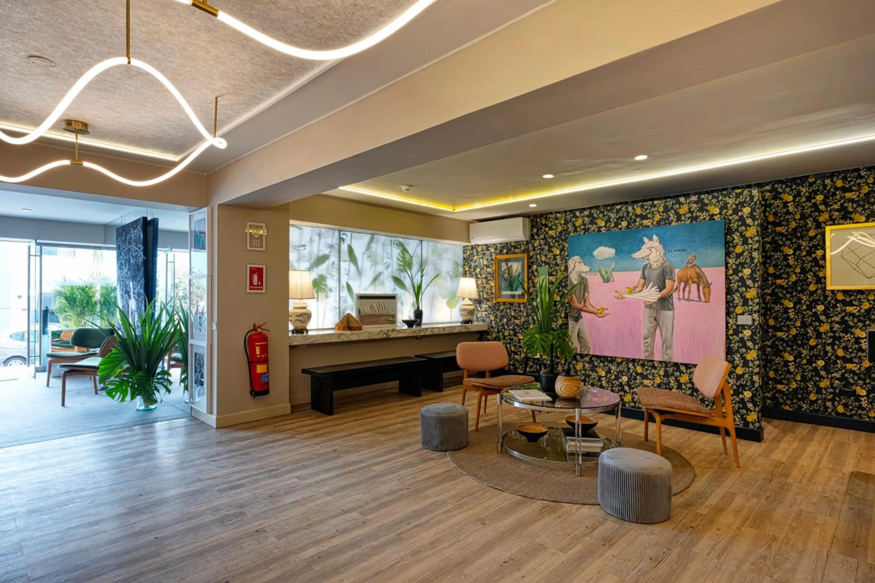 Lobby or reception in ARTE HOTEL Lima