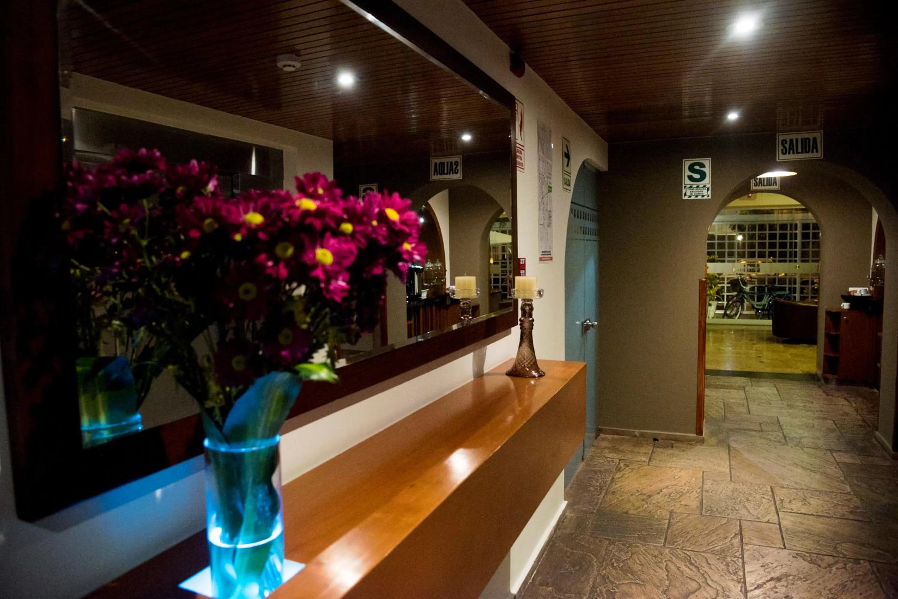 Lobby or reception in Hotel Andesmar