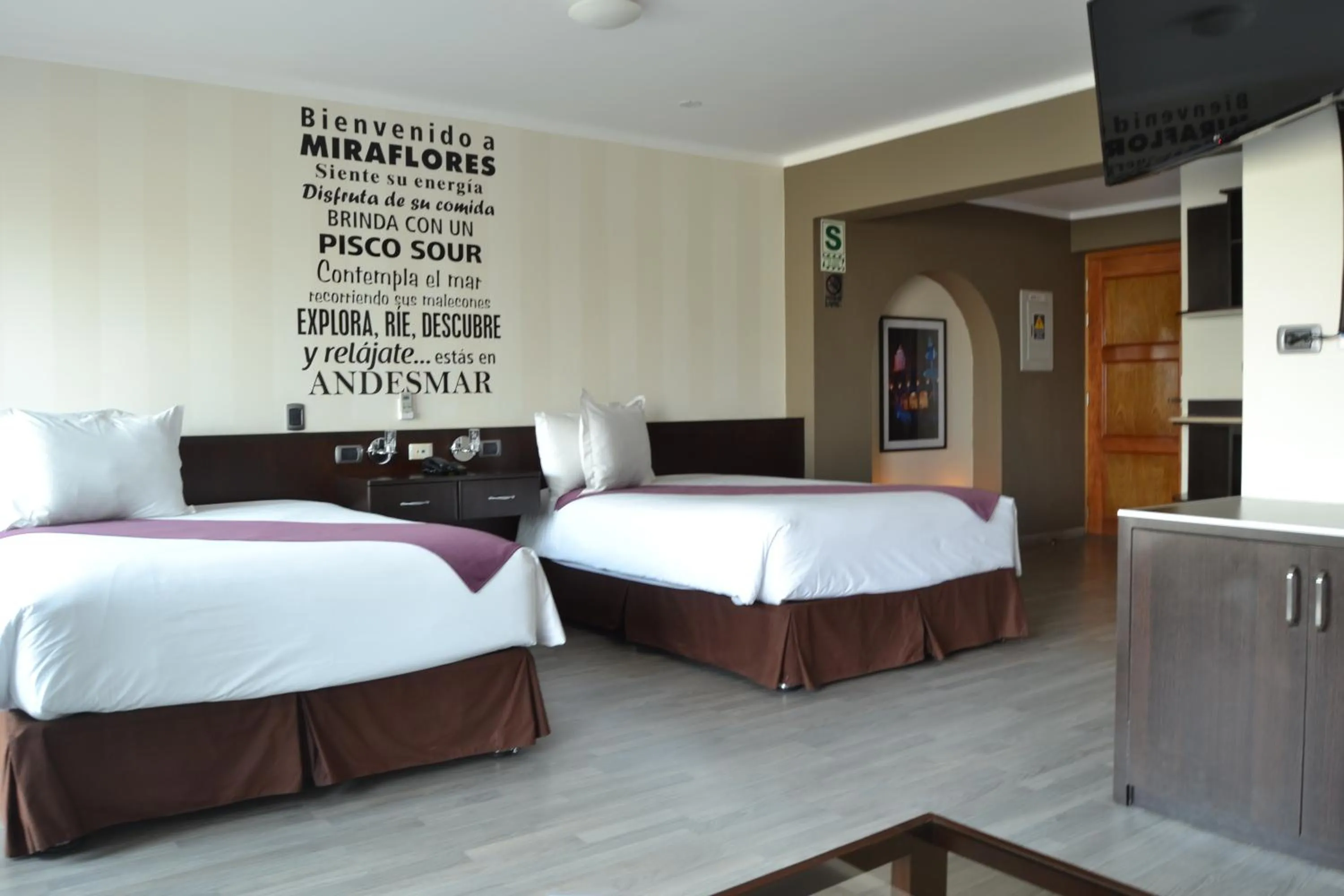 Photo of the whole room, Bed in Hotel Andesmar