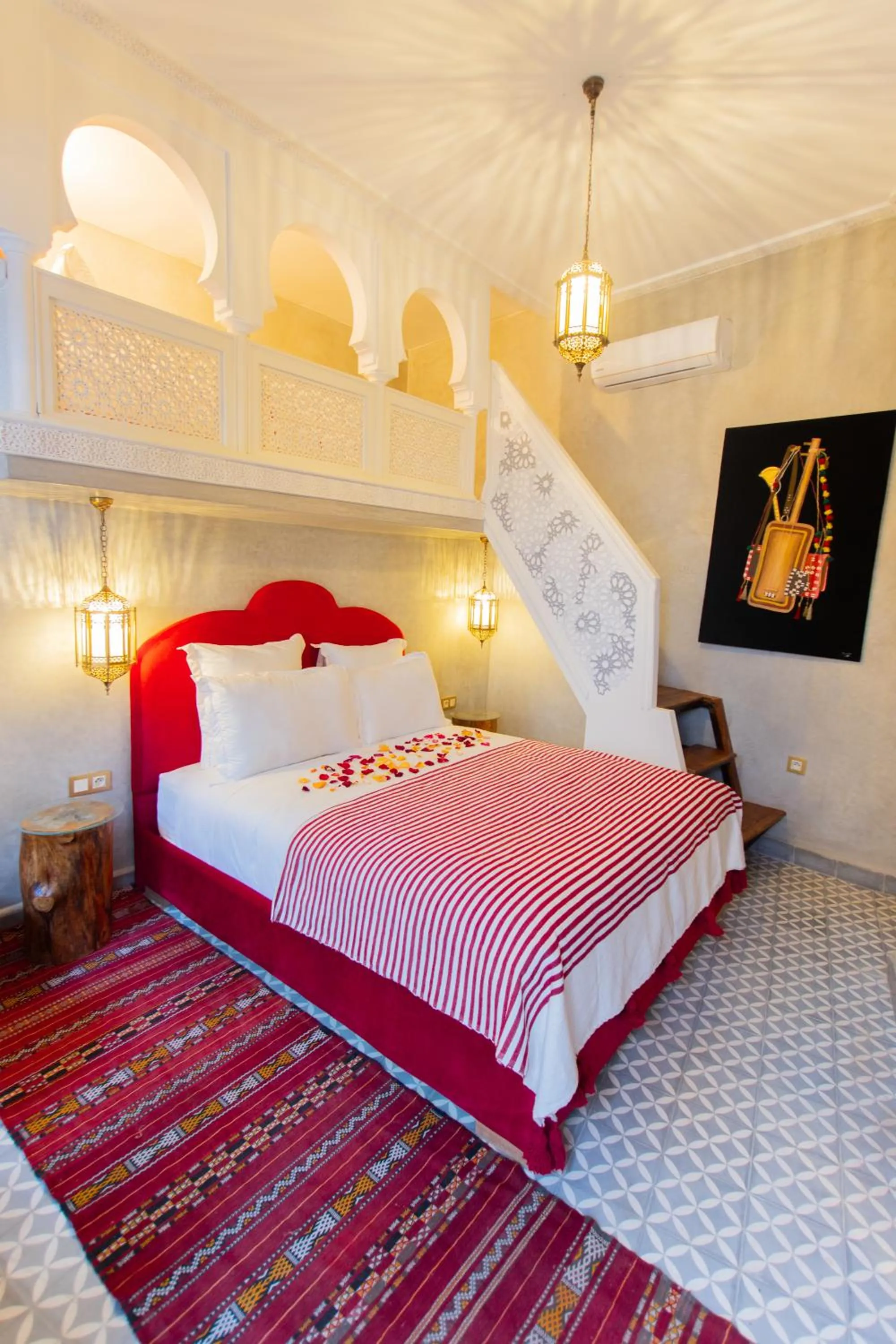 Bed in RIAD MARRAKECH DOORS