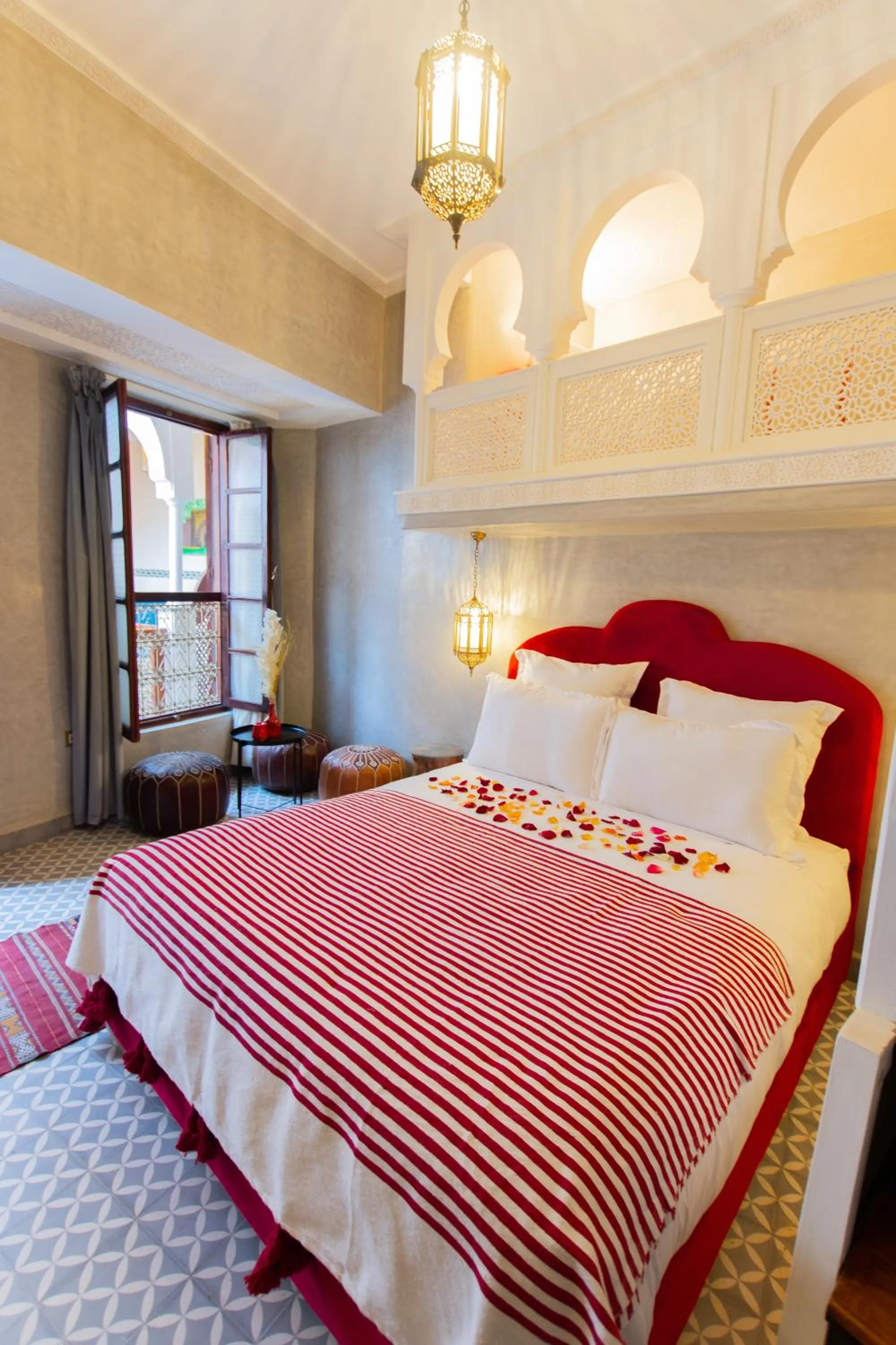 Bed in RIAD MARRAKECH DOORS