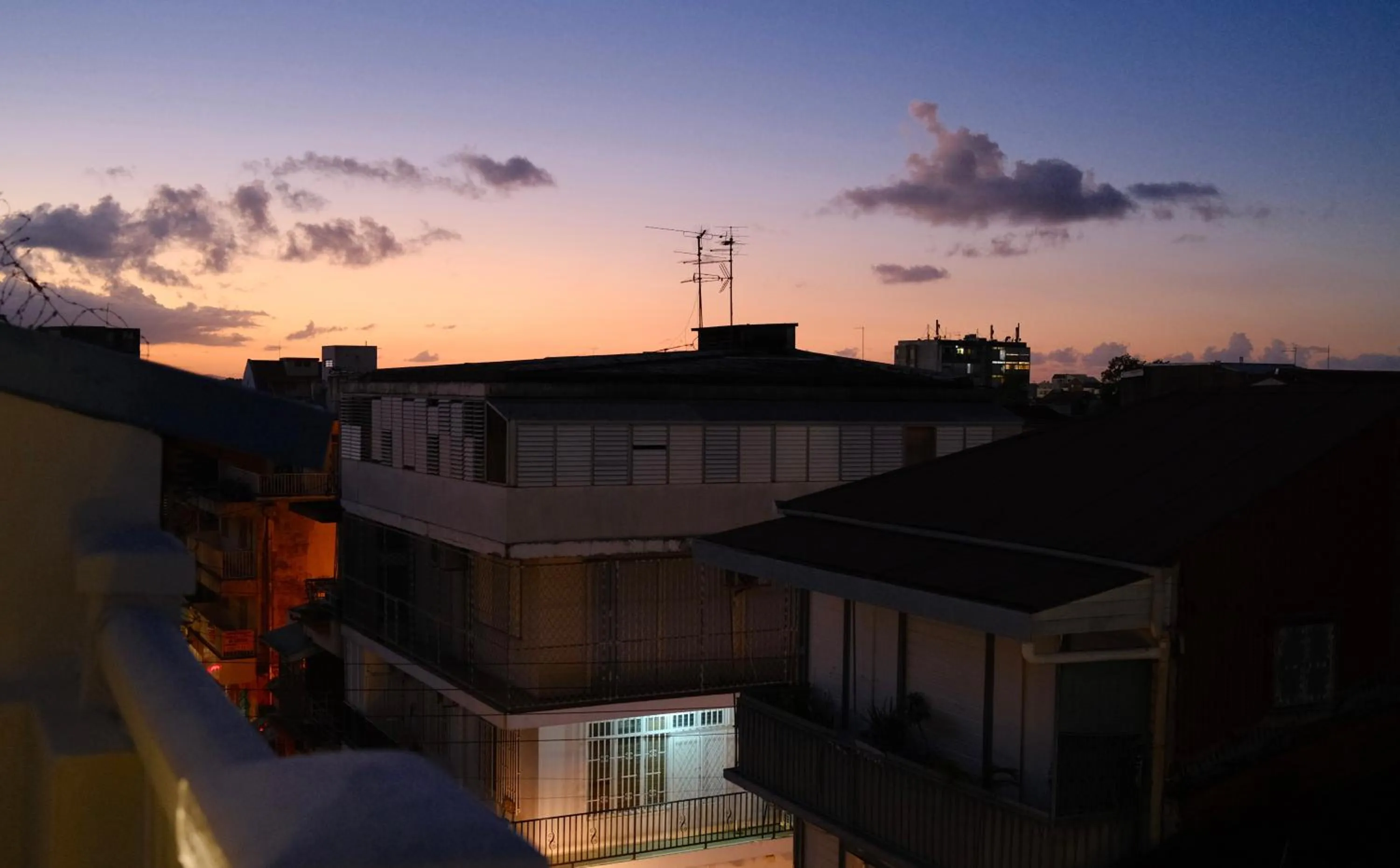 Sunset in Maison Victoire, boutique hôtel - Pointe-à-Pitre