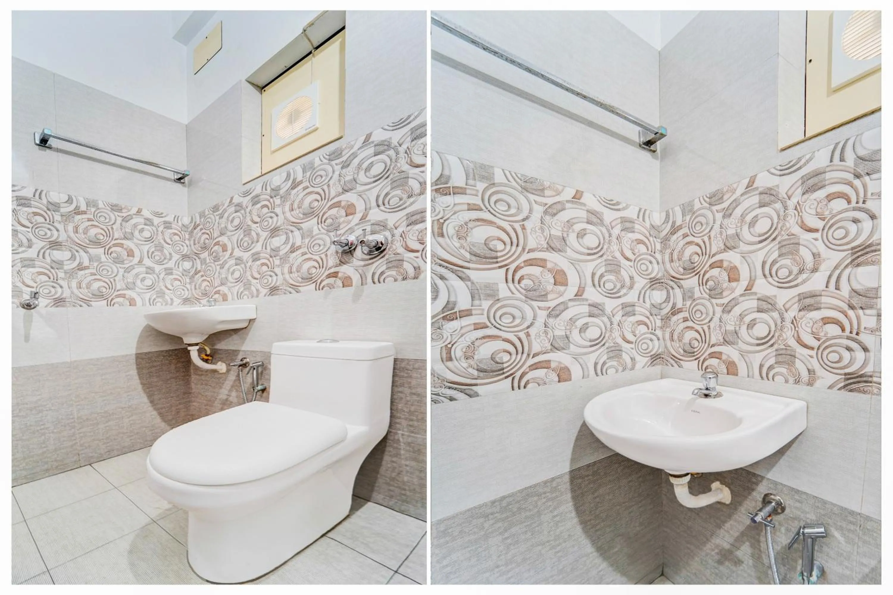 Bathroom in Hotel O Attukal Near Attakulangara Formerly Remya Residency