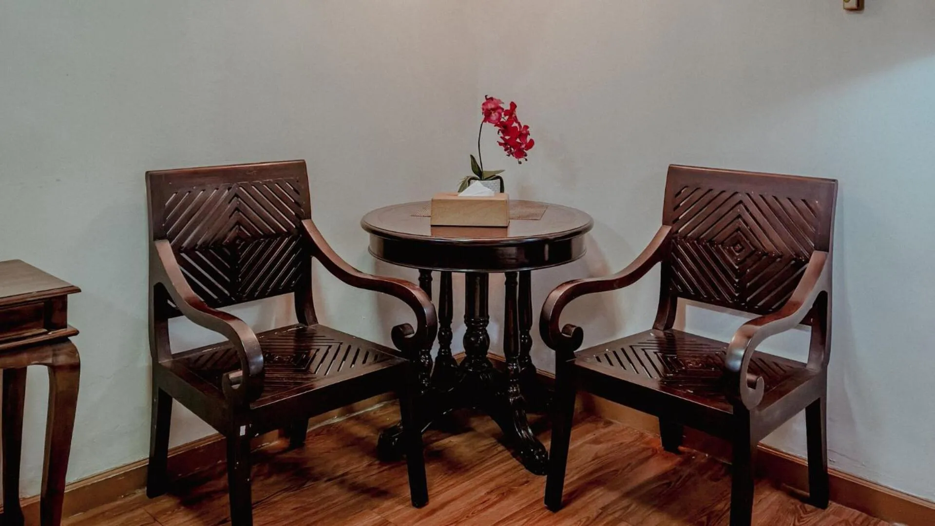 Seating area in Royal Brongto Hotel