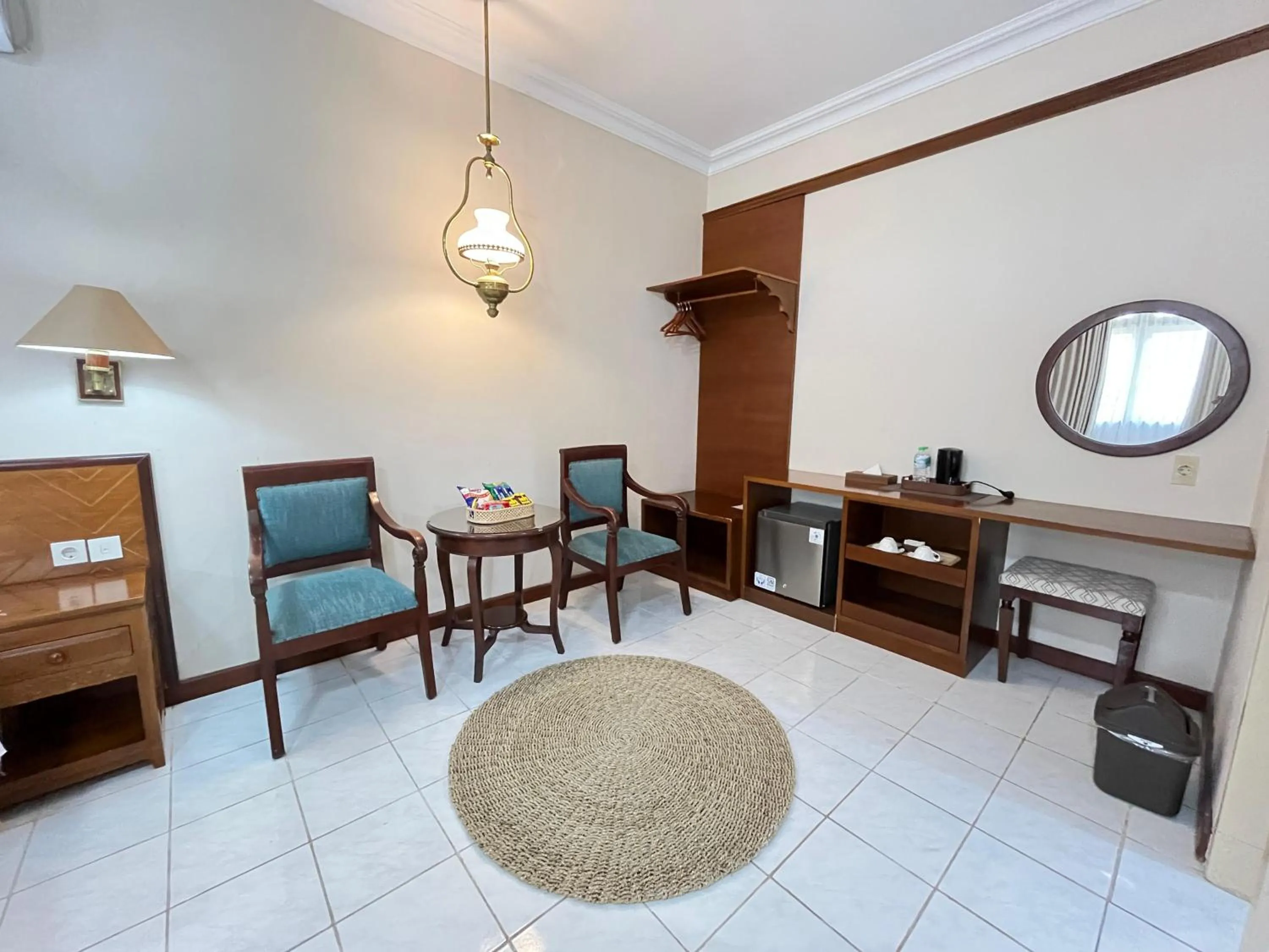 Seating area in Royal Brongto Hotel