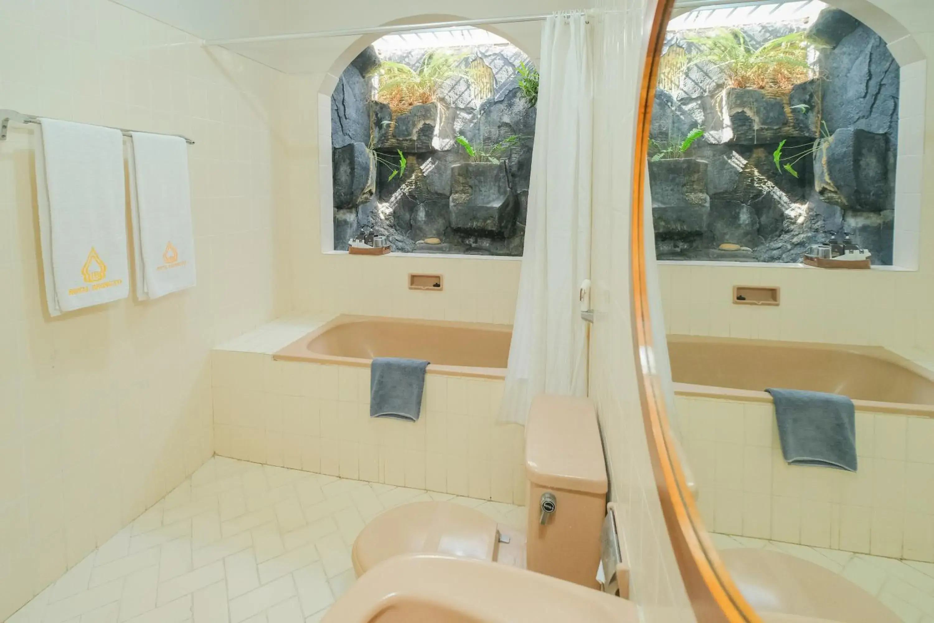 Bathroom in Royal Brongto Hotel Bathroom in Royal Brongto Hotel