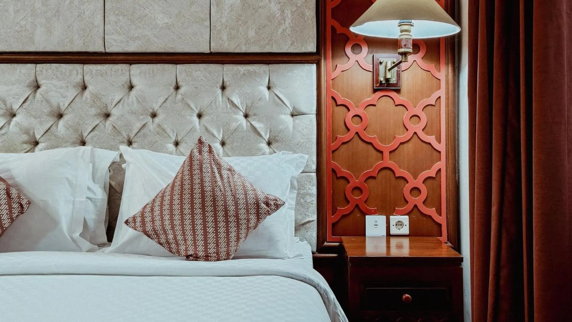 Bed in Royal Brongto Hotel