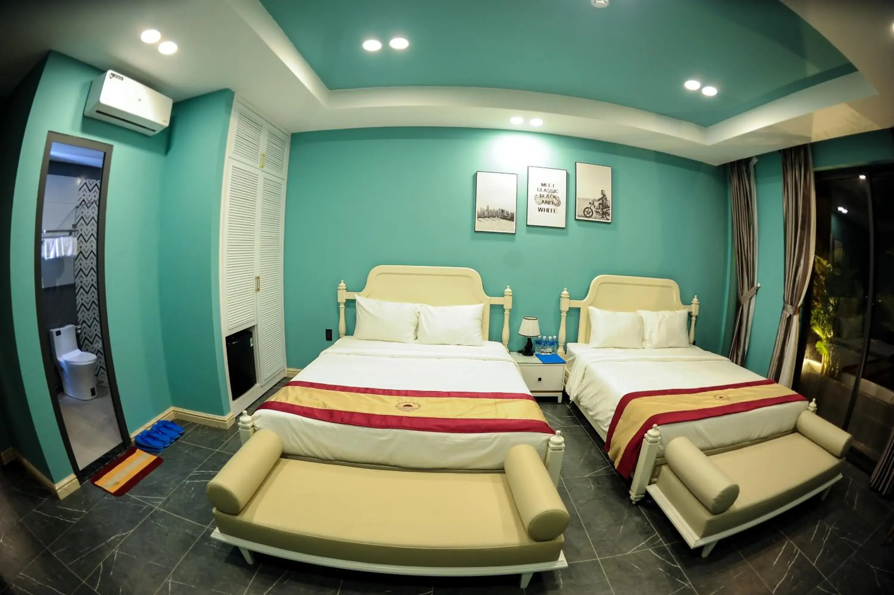 Bed in LAHONA HOTEL Bed in LAHONA HOTEL