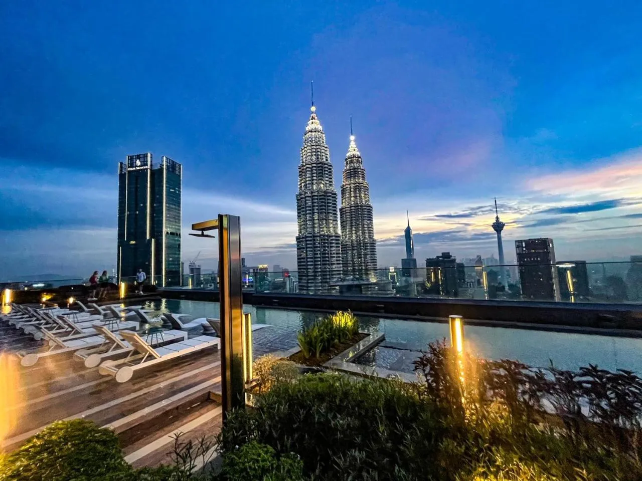 Swimming pool in AXQUISITE SUITES at KLCC