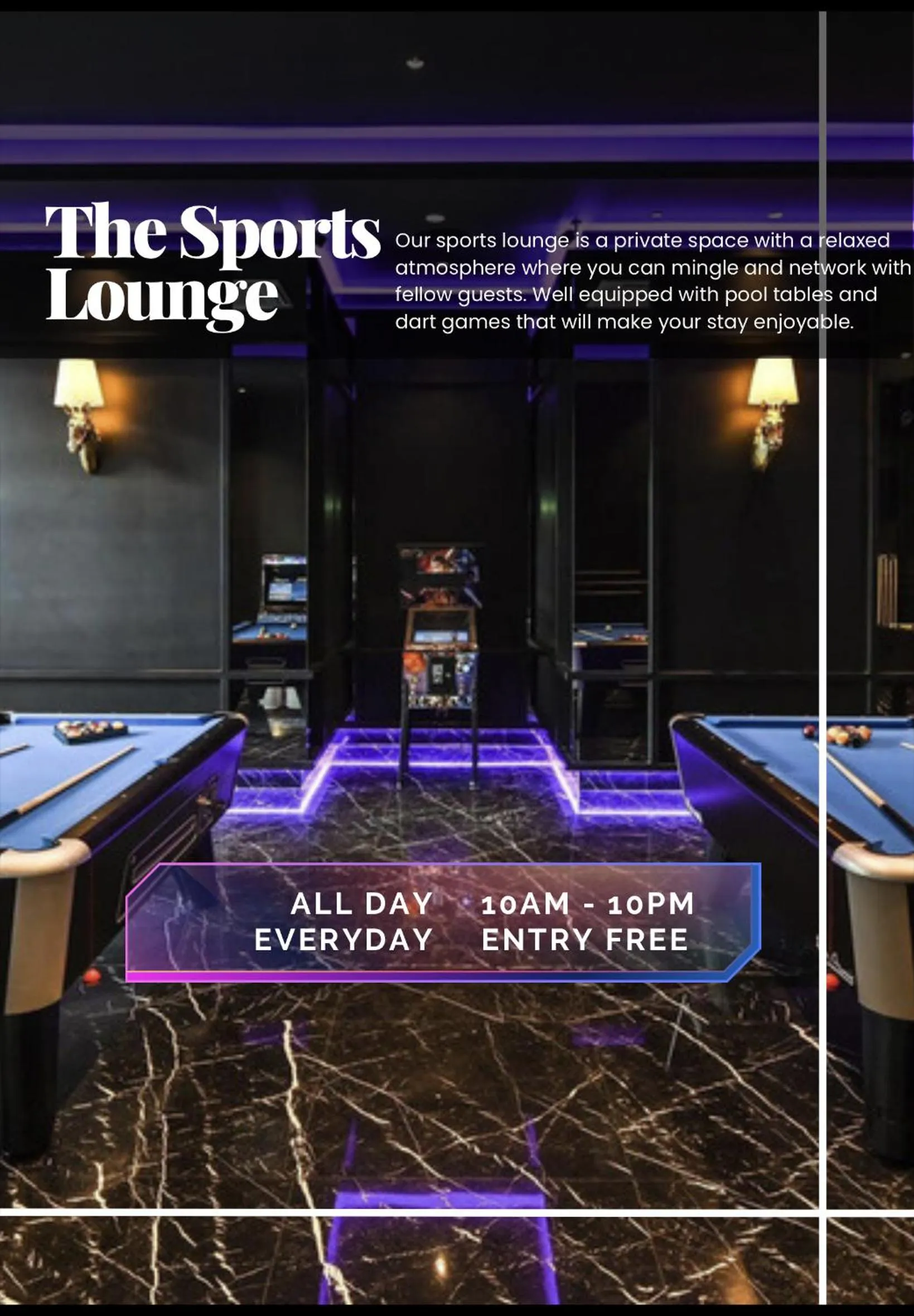 Game Room in AXQUISITE SUITES at KLCC