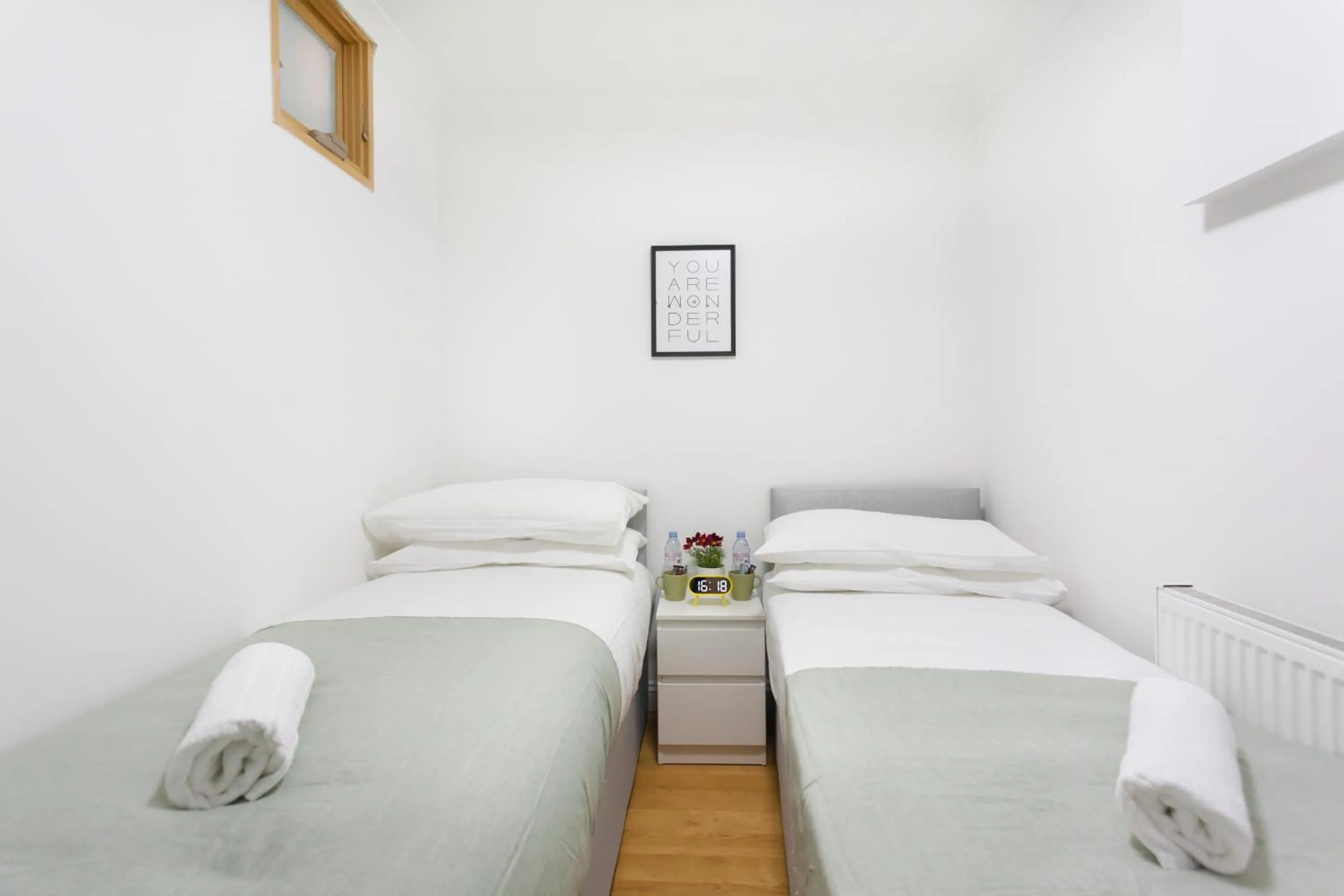 Bedroom, Bed in Studio9 Rooms - Next to Emirates Stadium - Budget Rooms with Shared Bathroom