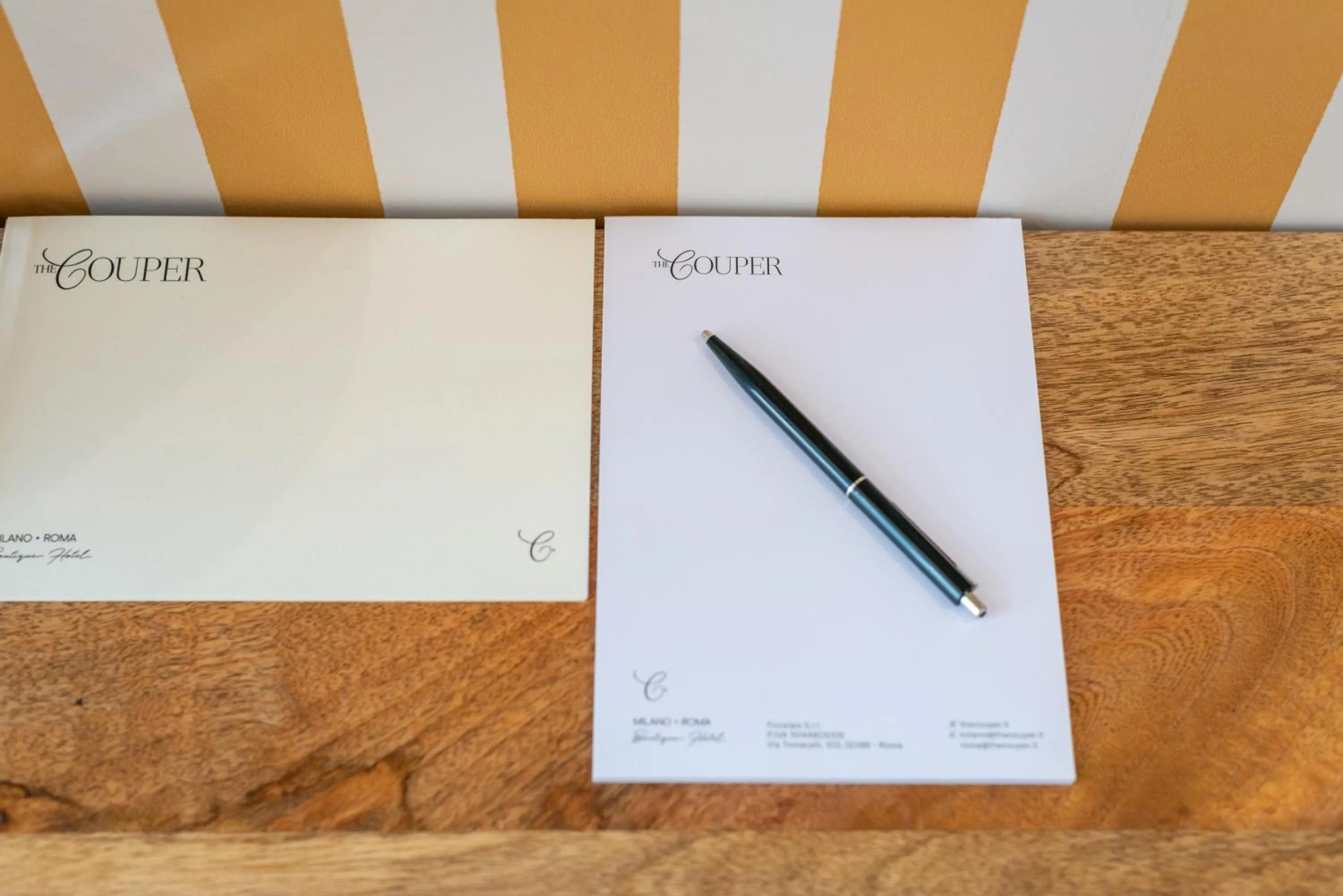 Text overlay in DH Rooms Spiga