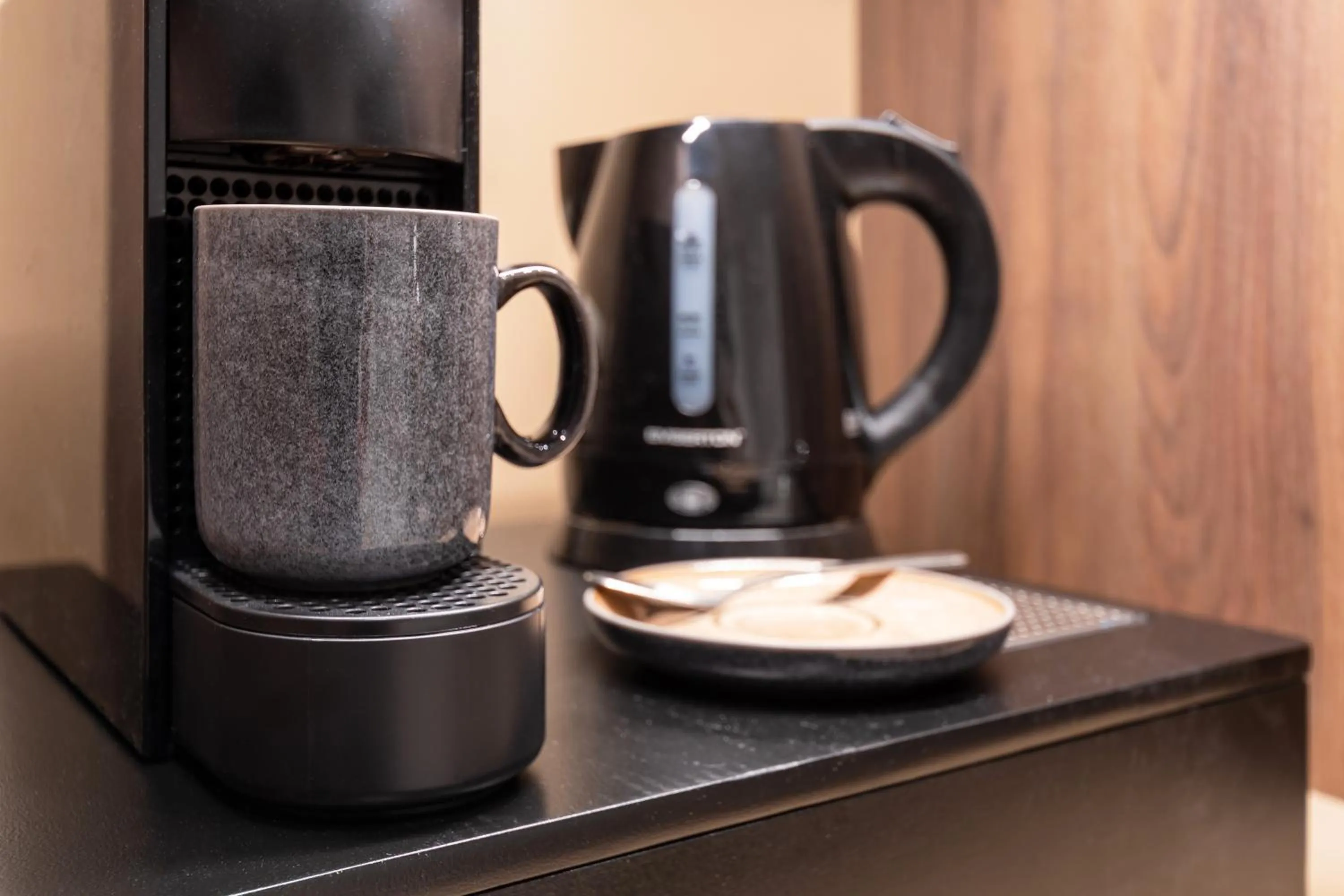 Coffee/tea facilities in ONE TWO FOUR - Hotel & Spa